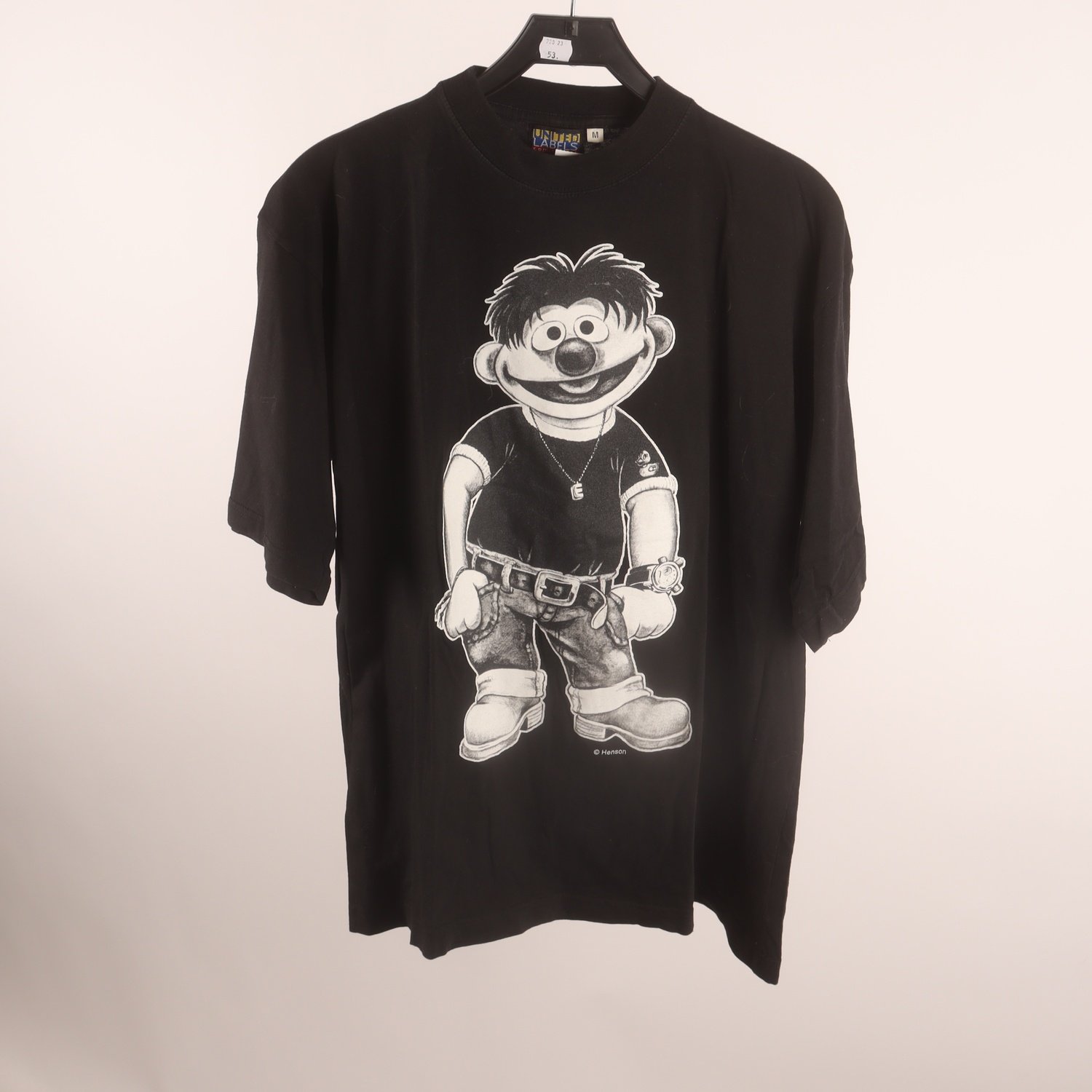 T-shirt, Ernie, svart, stl. M