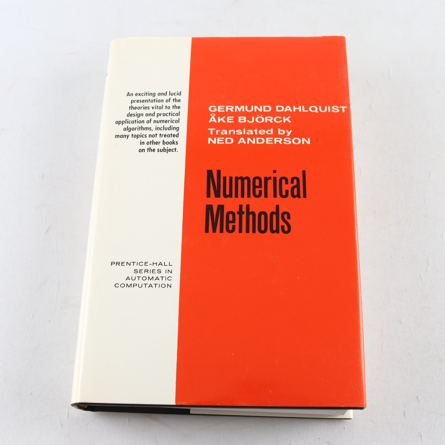 Numerical Methods, Germund Dahlquist & Åke Björck