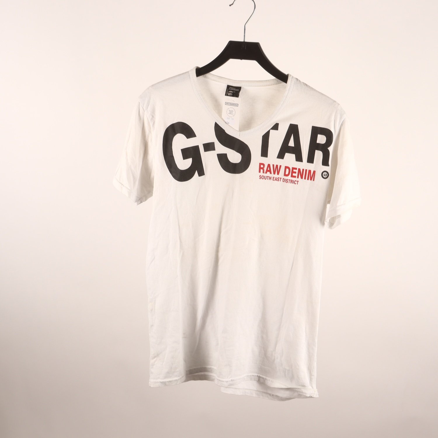 T-Shirt, G-Star, Vit, Stl. L