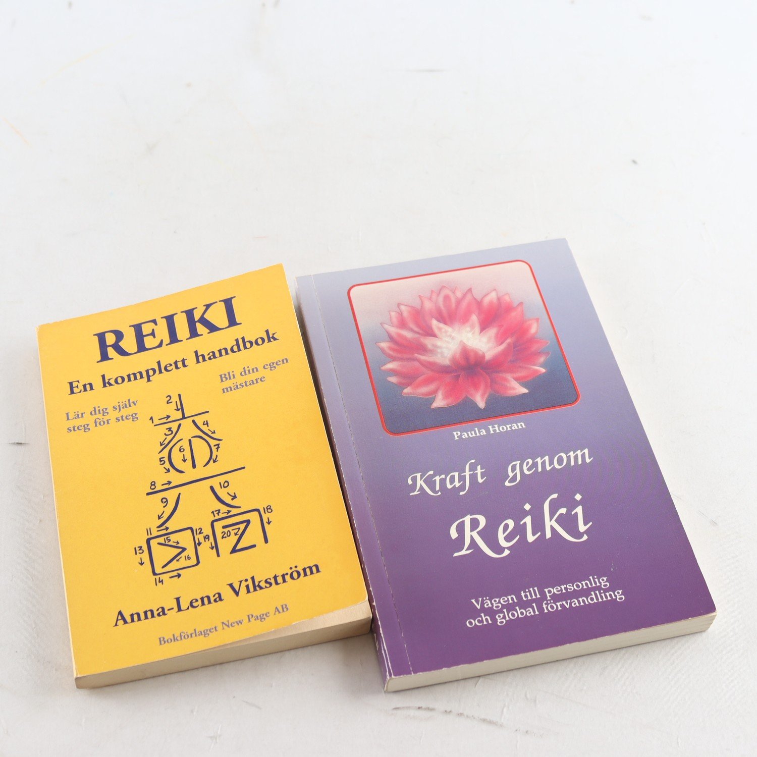 Kraft genom Reiki, P. Horan + Reiki: En komplett handbok, A-L Vikström