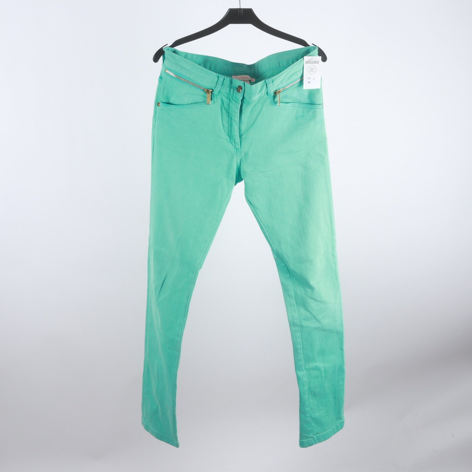 Jeans, Matthew Williams x H&M, turkos, stl. 40