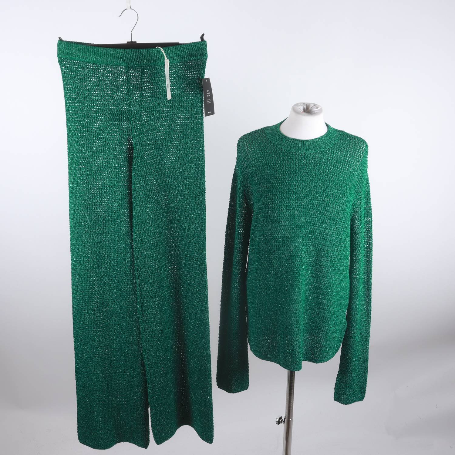 Set tröja/byxor, NA-KD,grön, stl. M
