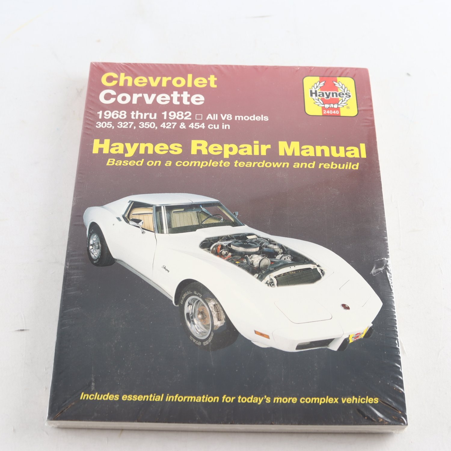 Chevrolet Corvette 1968 thru 1982, Haynes Repair Manual (inplastad)