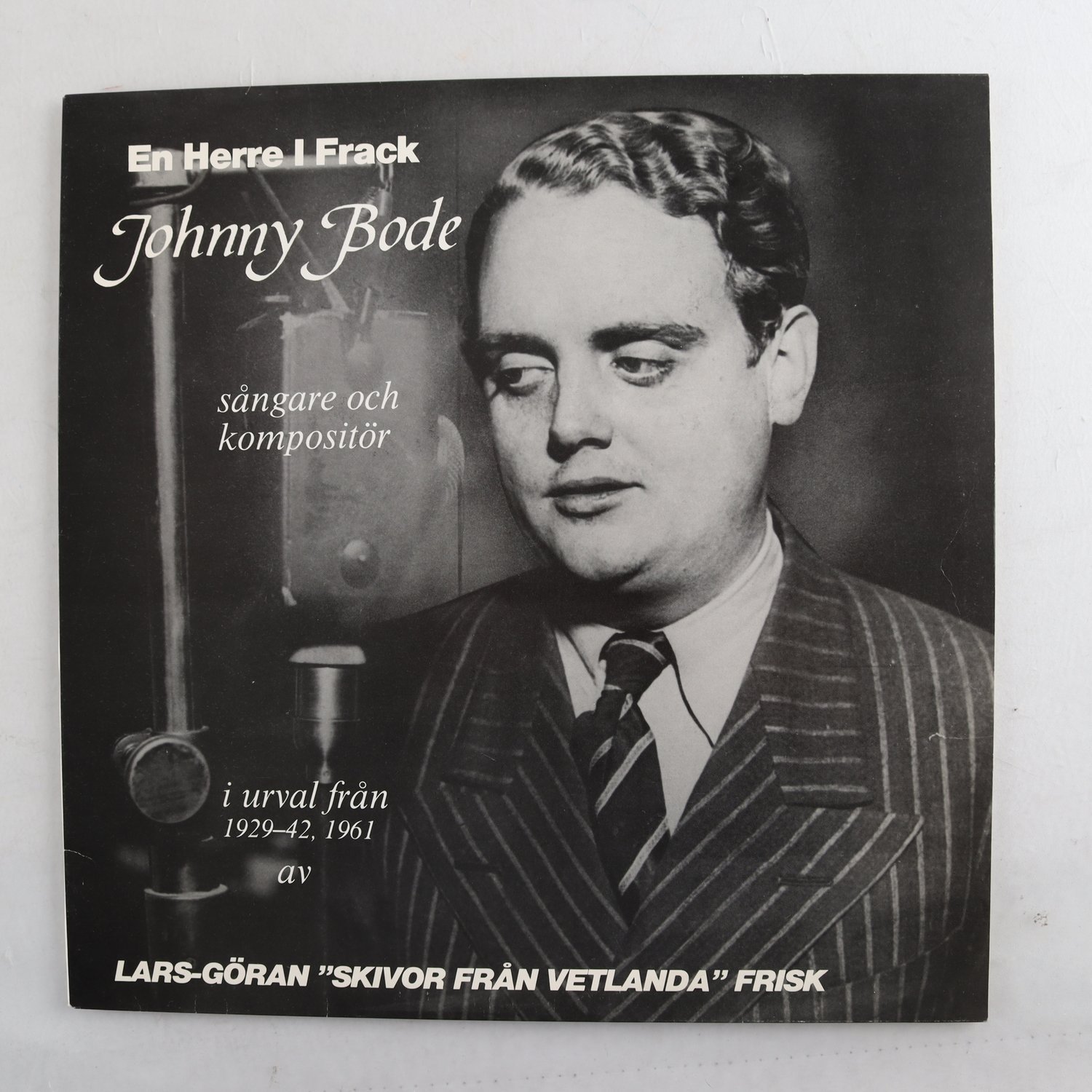 LP Johnny Bode, En Herre i Frack,