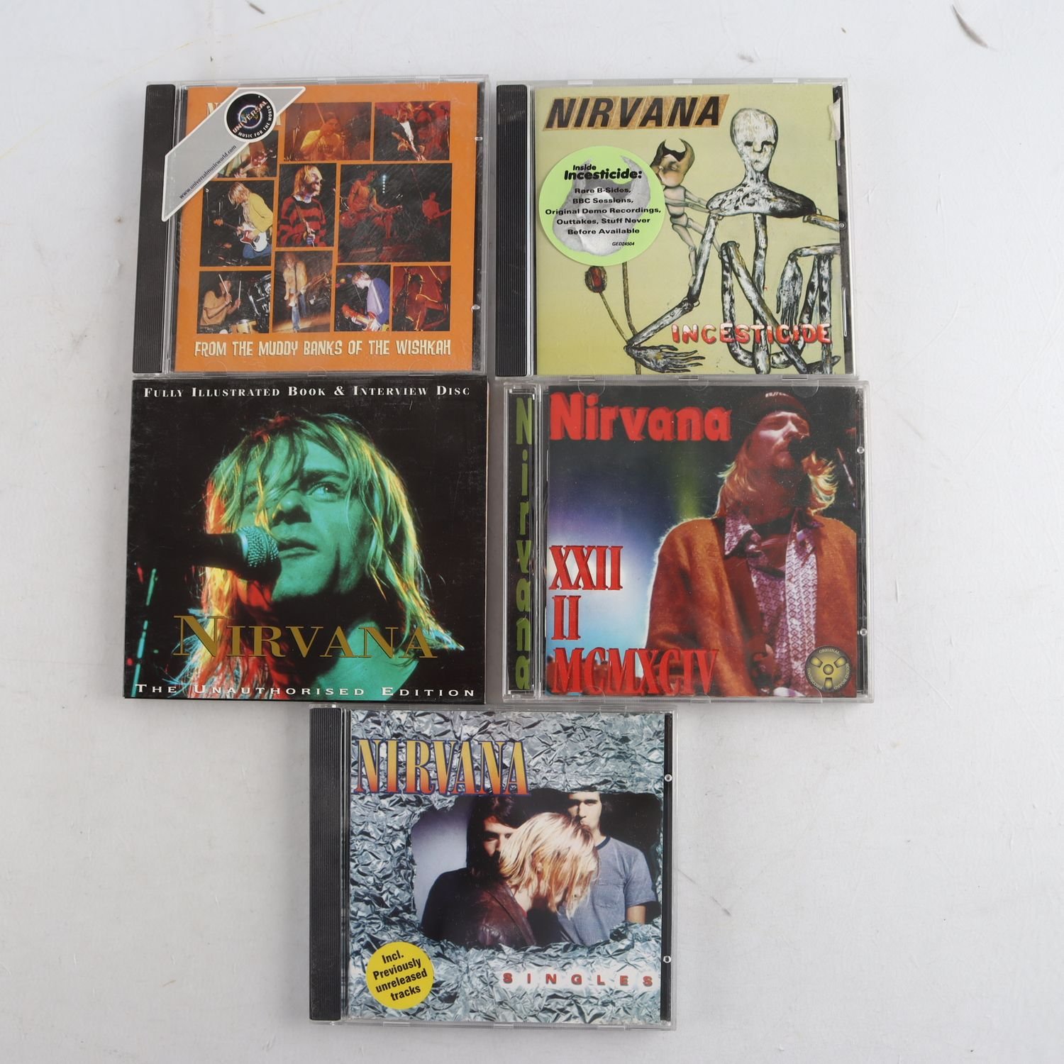 CD+DVD Nirvana Set 9 CD och 2 DVD