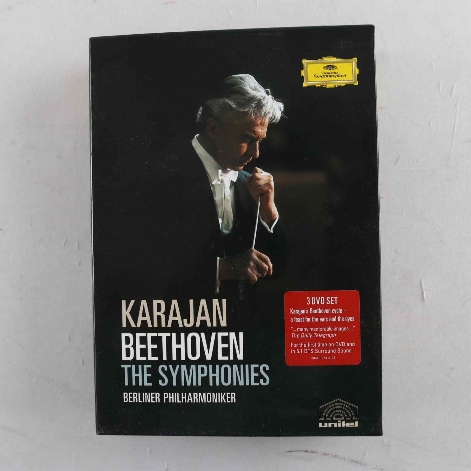 DVD Beethoven, Herbet Von Karajan, The Symphonies