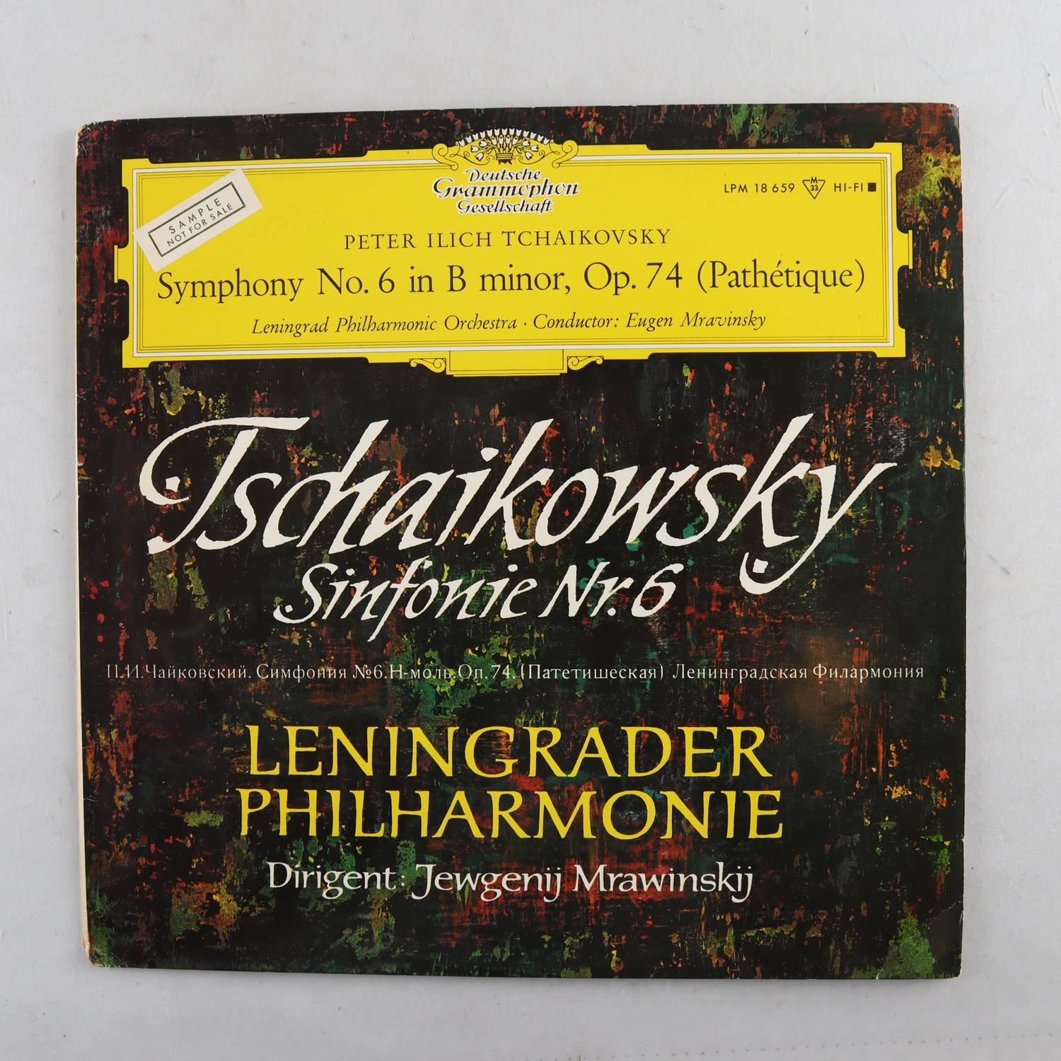 LP Tschaikowsky, Leningrader Philharmonie, Jewgenij Mrawinskij