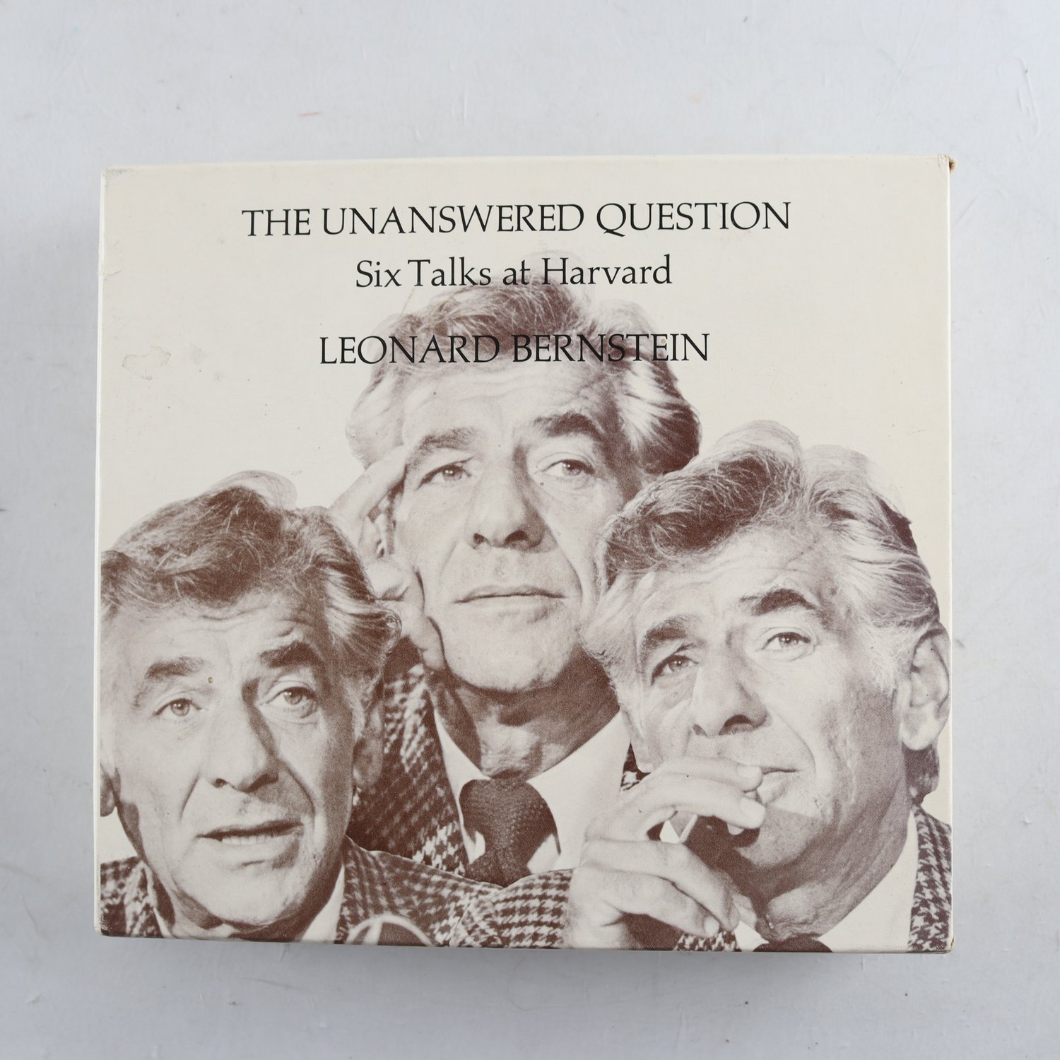 LP + Bok Leonard Bernstein, The Unanswered Question: Six Talks At Harvard