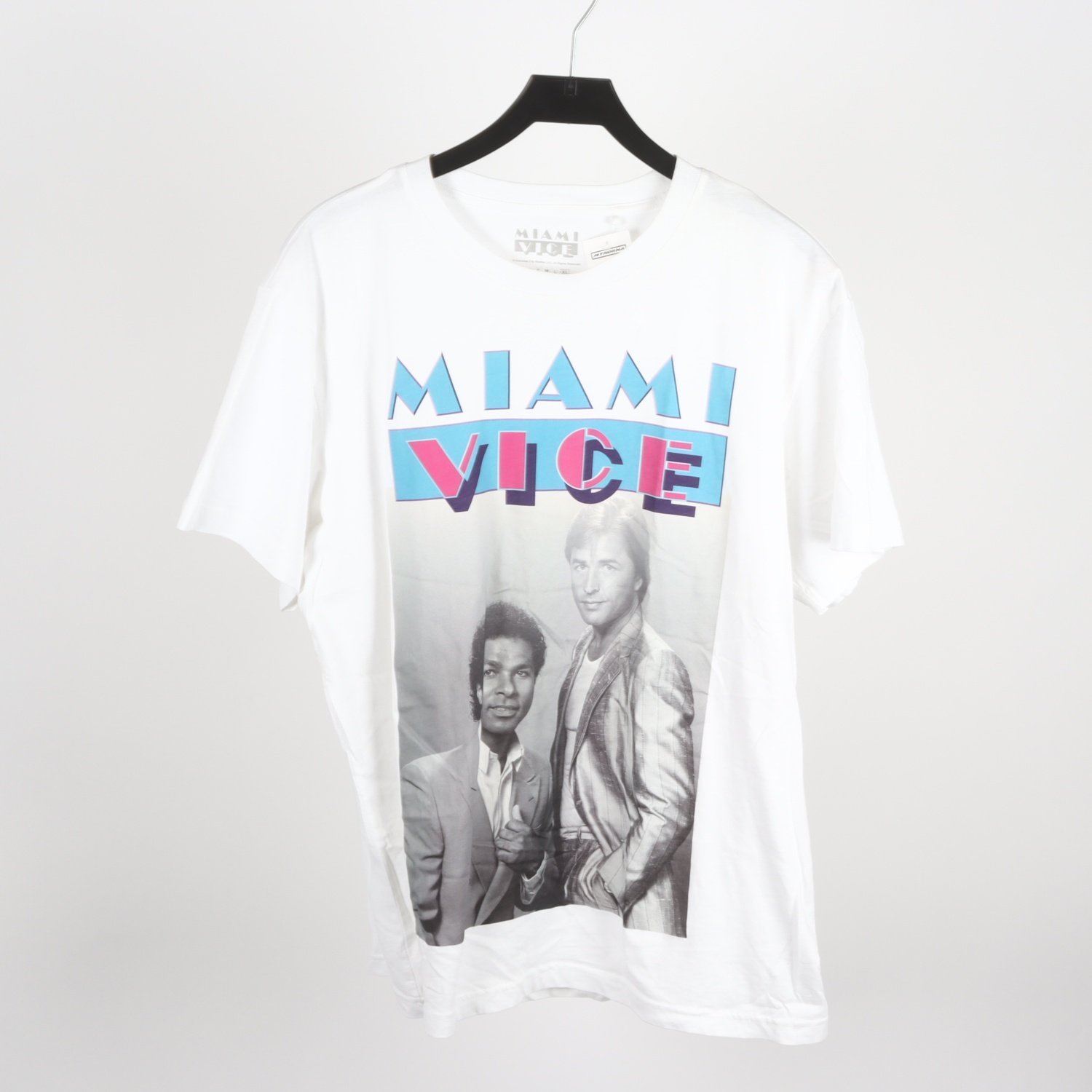 T-shirt, Miami Vice, vit, stl. XL