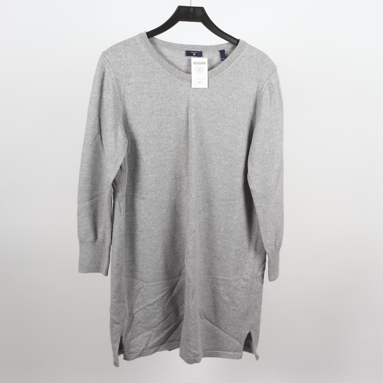 Klänning, Gant, grå, 100% ull, stl. XL