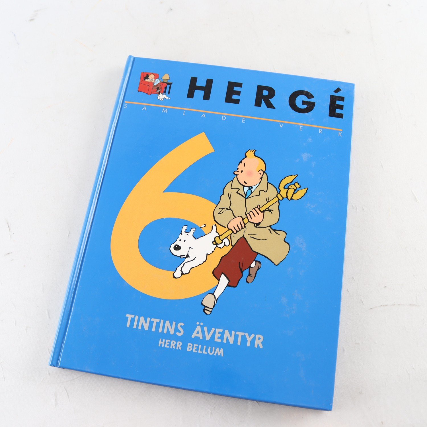 Hergé, Samlade verk, Vol. 6, Tintins äventyr, Herr Bellum