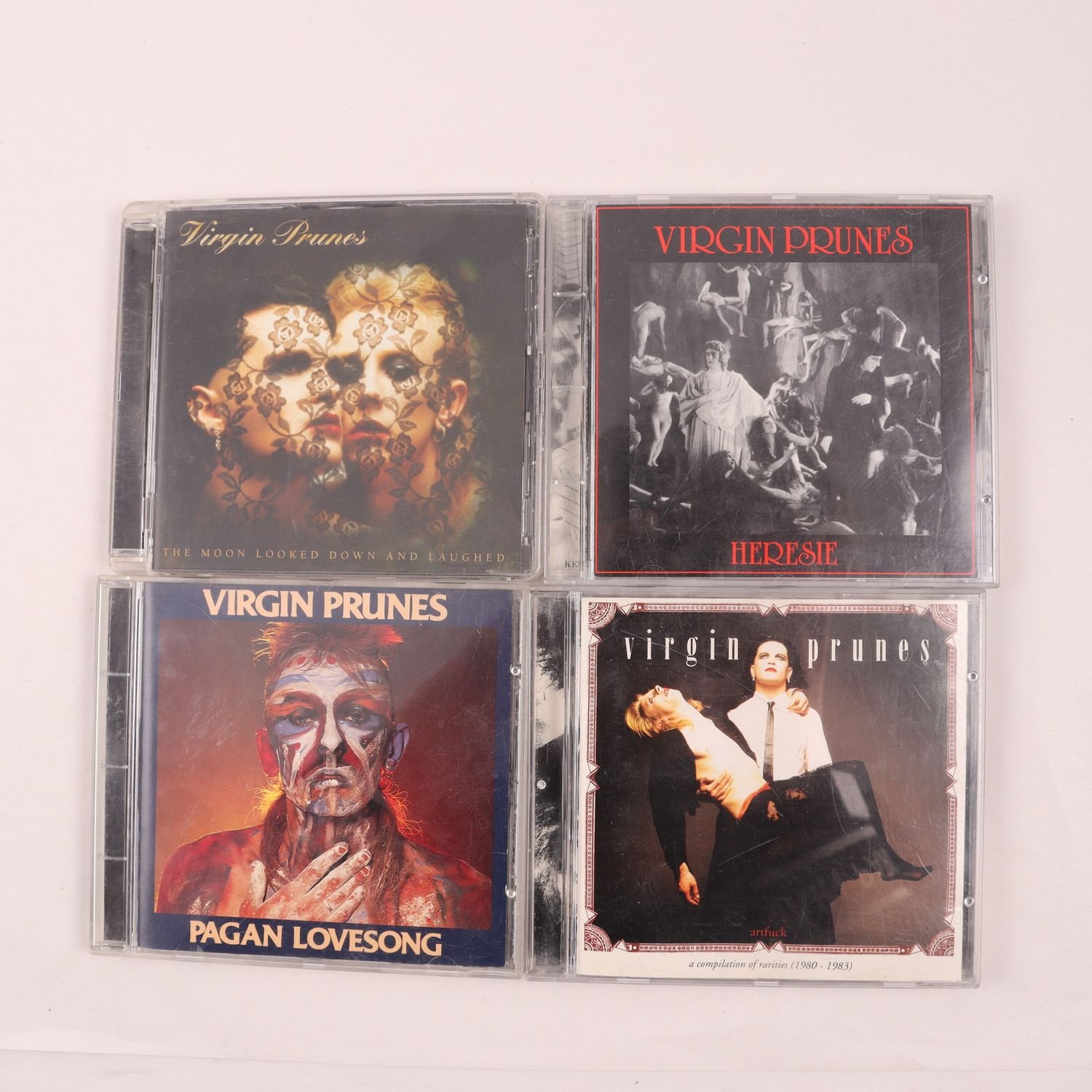 CD Virgin Prunes, 4 titlar