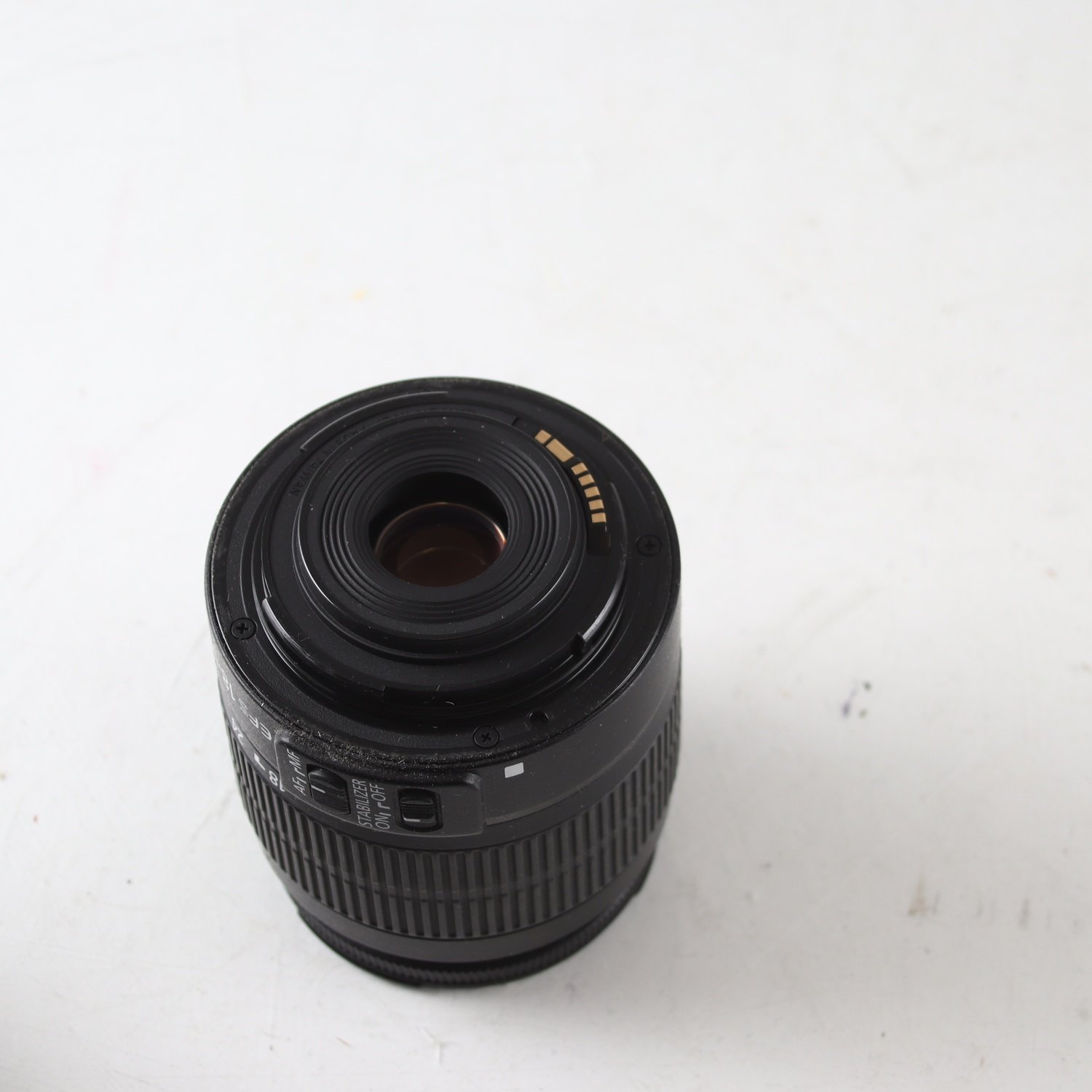 Objektiv, Sigma zoom, 18-50mm.