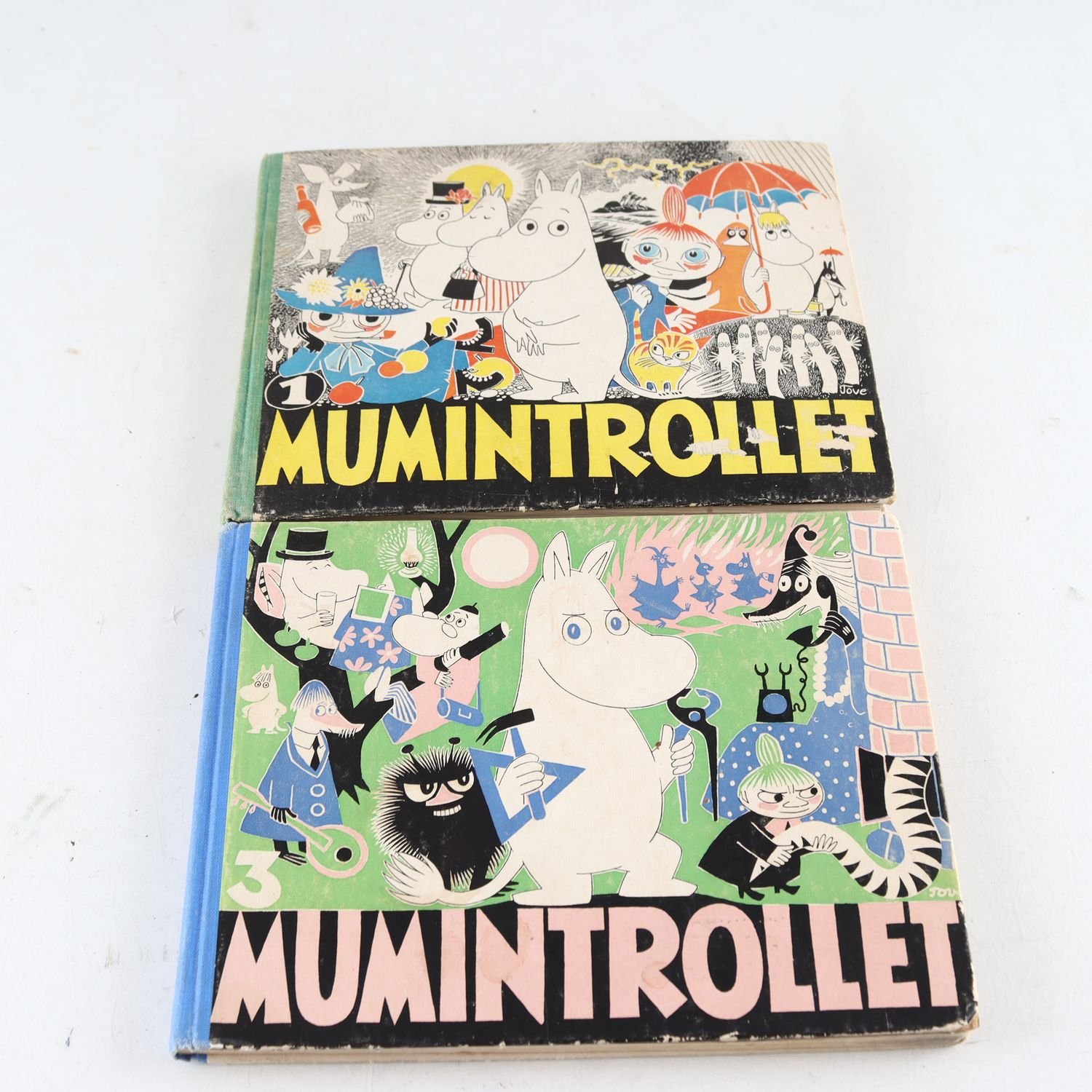 Mumintrollet 1 (1957) + Mumintrollet 3 (1958)