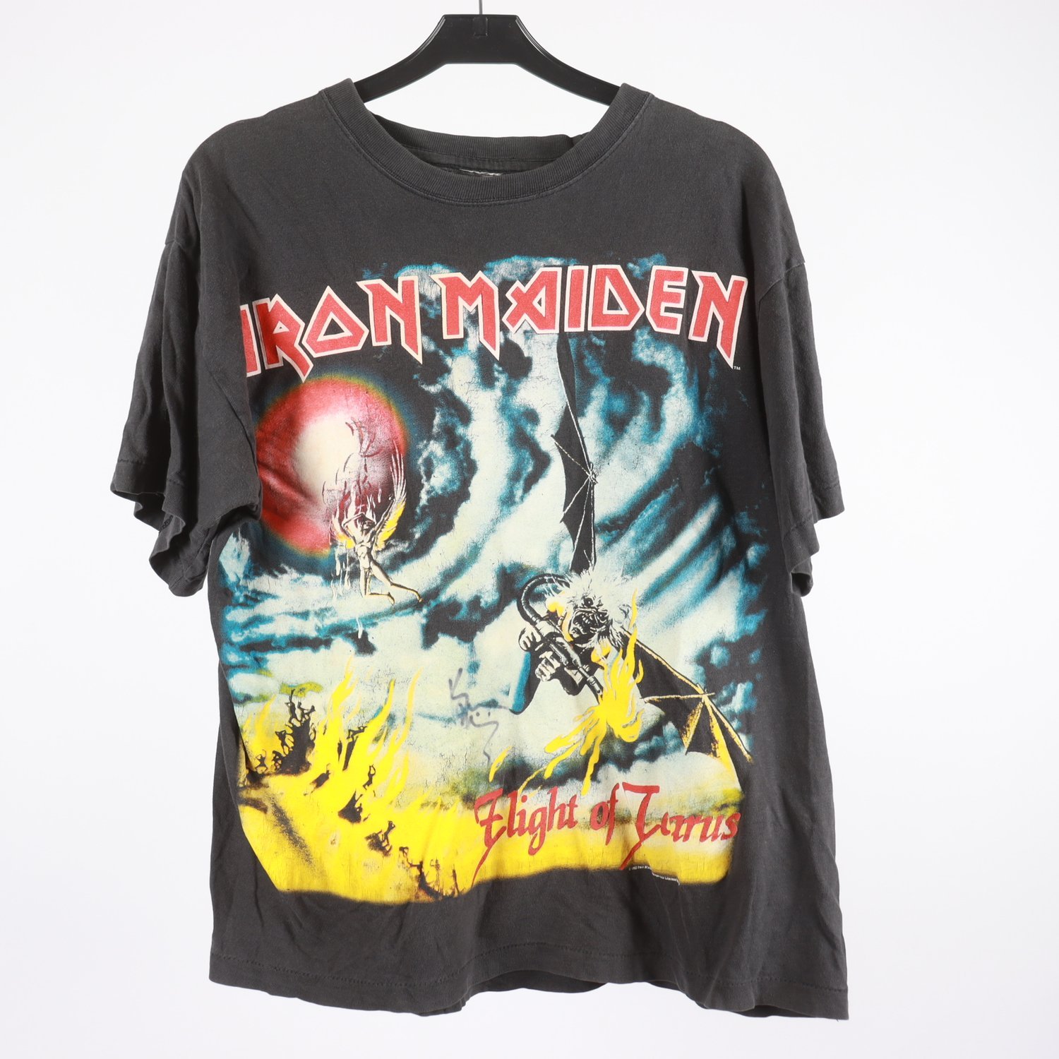 T-Shirt, Iron Maiden, Vintage, Multifärgad. Stl. S