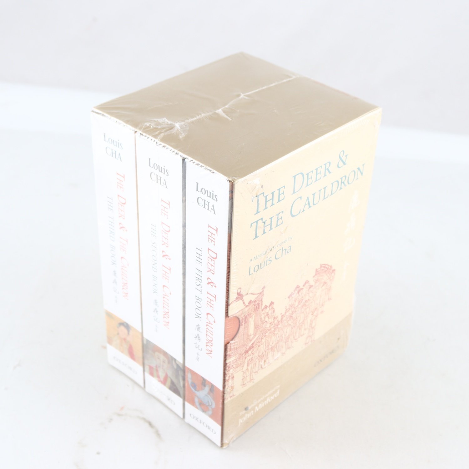 The Deer & the Cauldron, A Martial Arts novel by Louis Cha, Vol. I-III