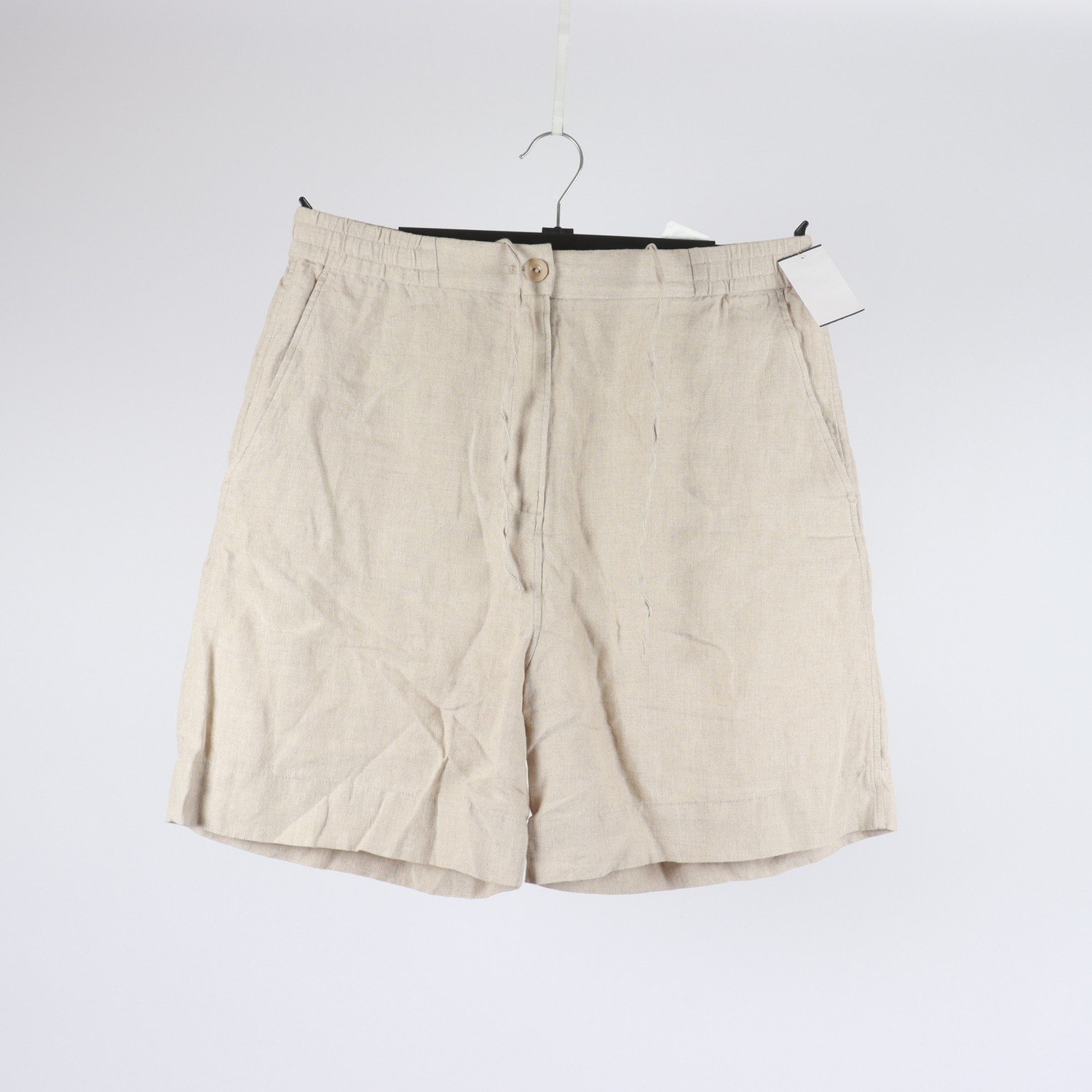 Shorts, COS, beige, 100 % linne, stl. M