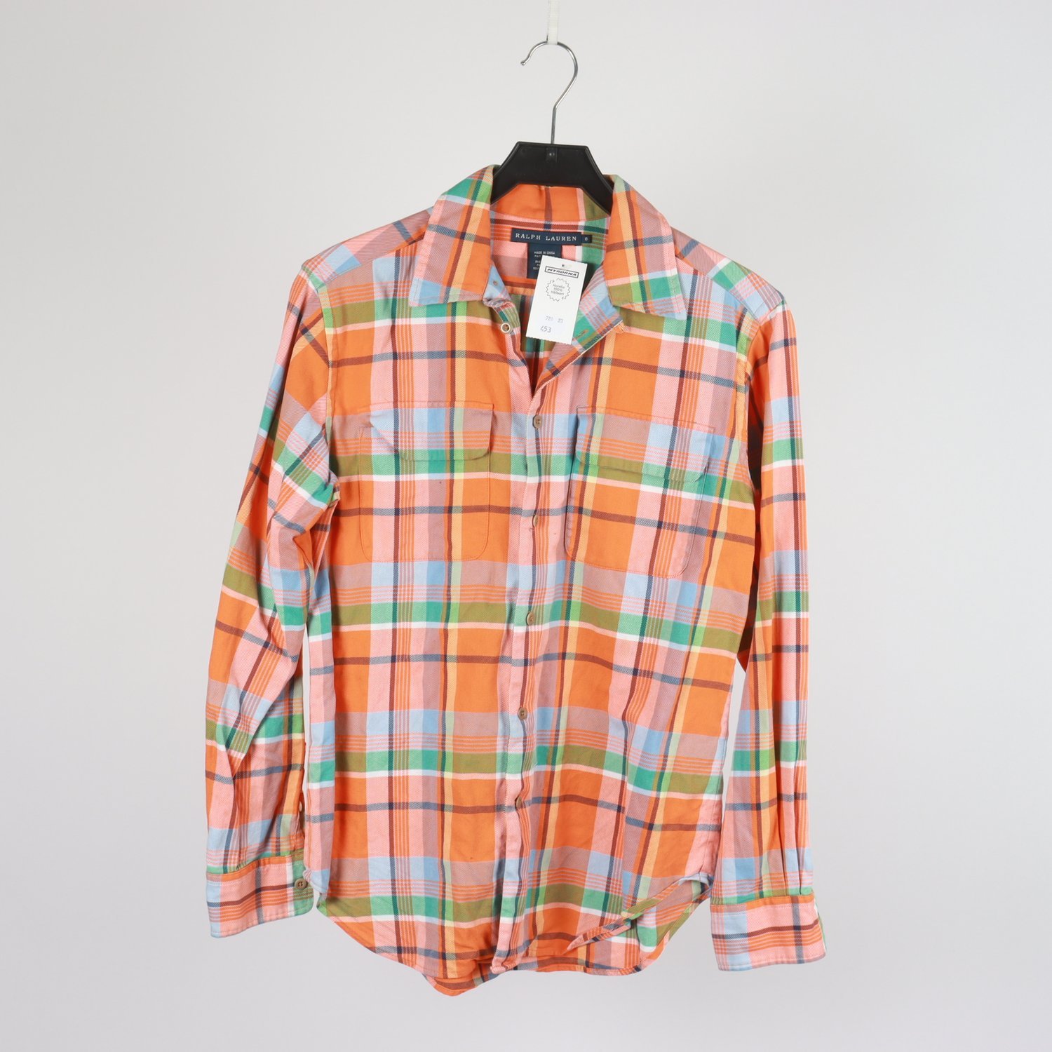 Skjorta, Ralph Lauren, rutig, stl. 8 (S)