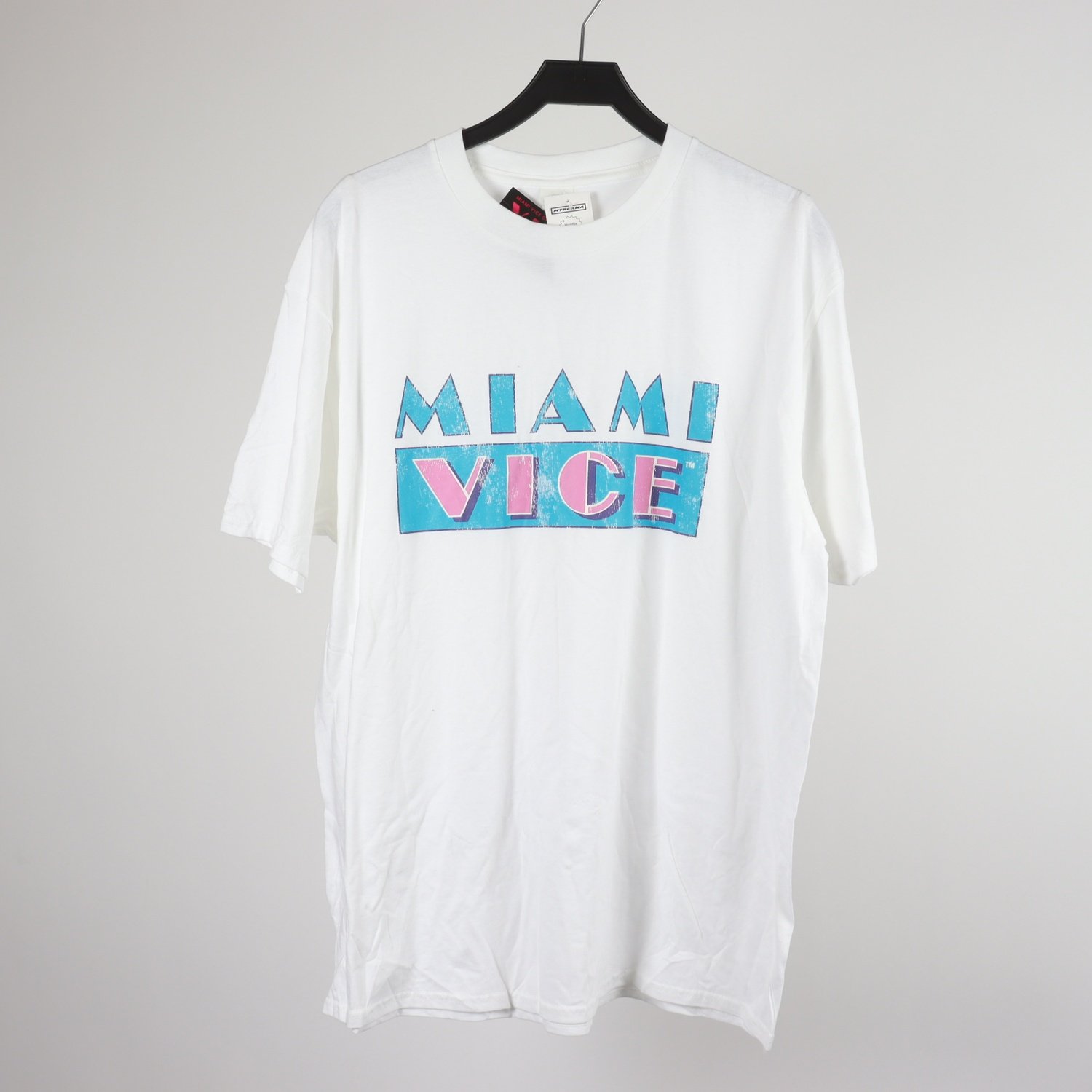 T-shirt, Gildan, Miami Vice, vit, stl. XL