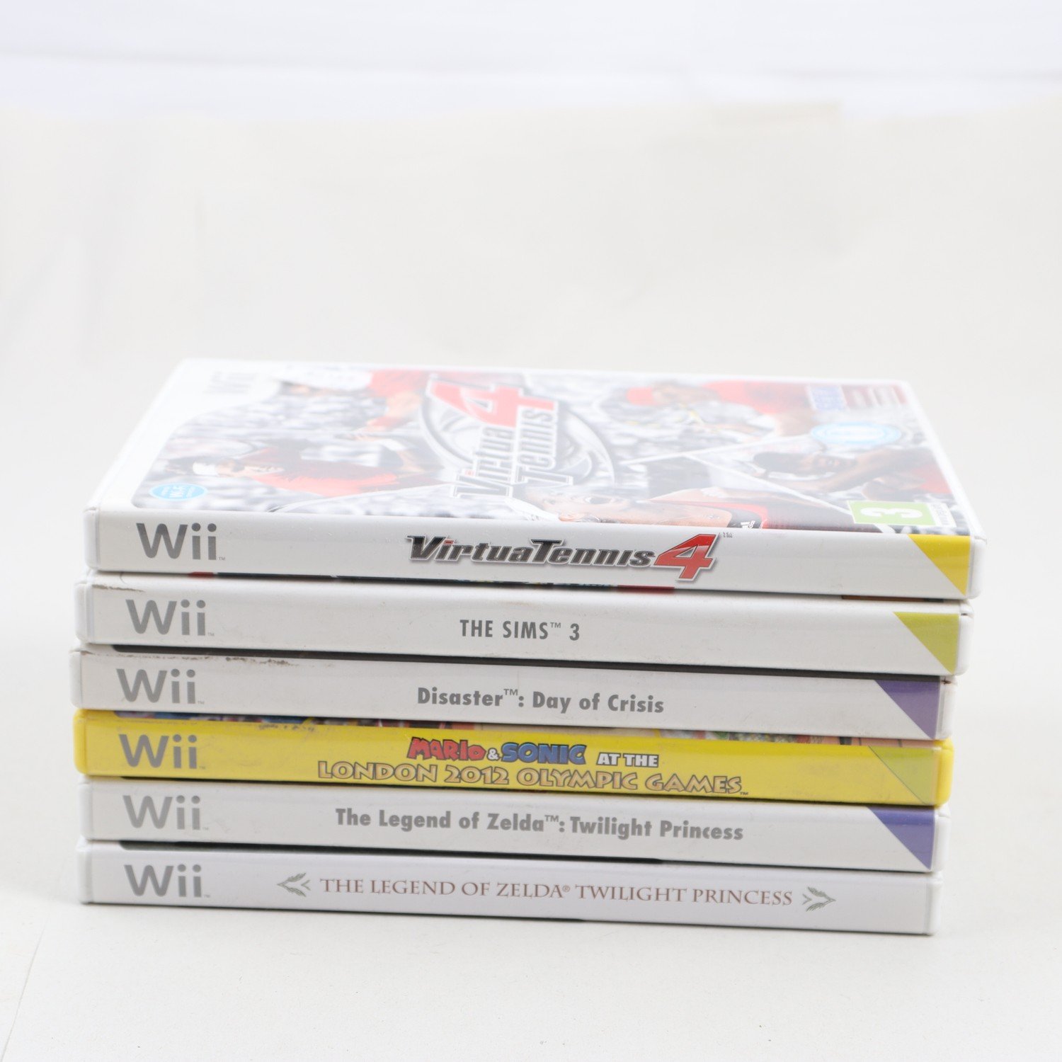Spel, Nintendo Wii, blandat 6st.