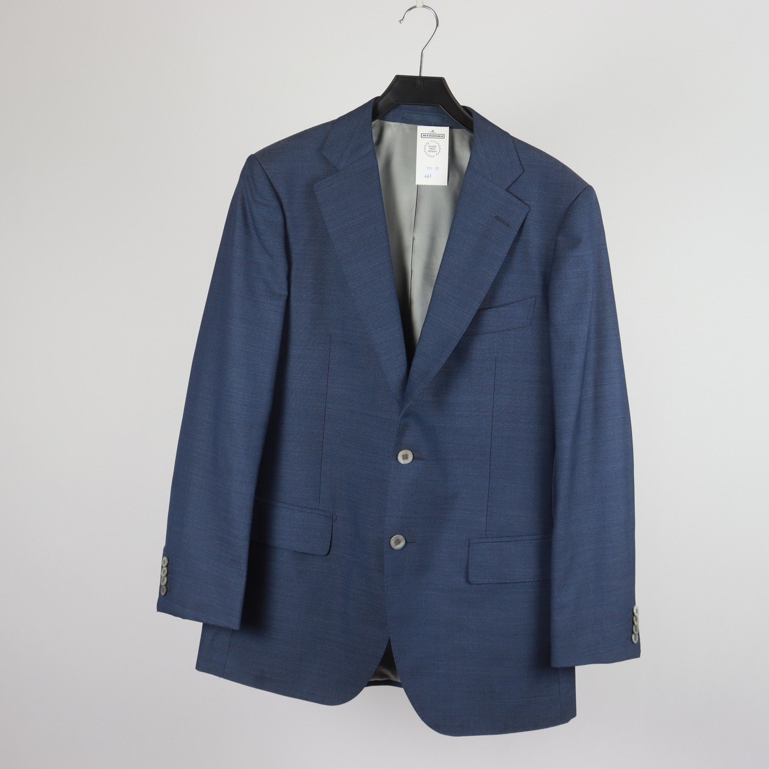 Kavaj, Suits Supply, Amsterdam, blå, 100 % ull, stl. 50