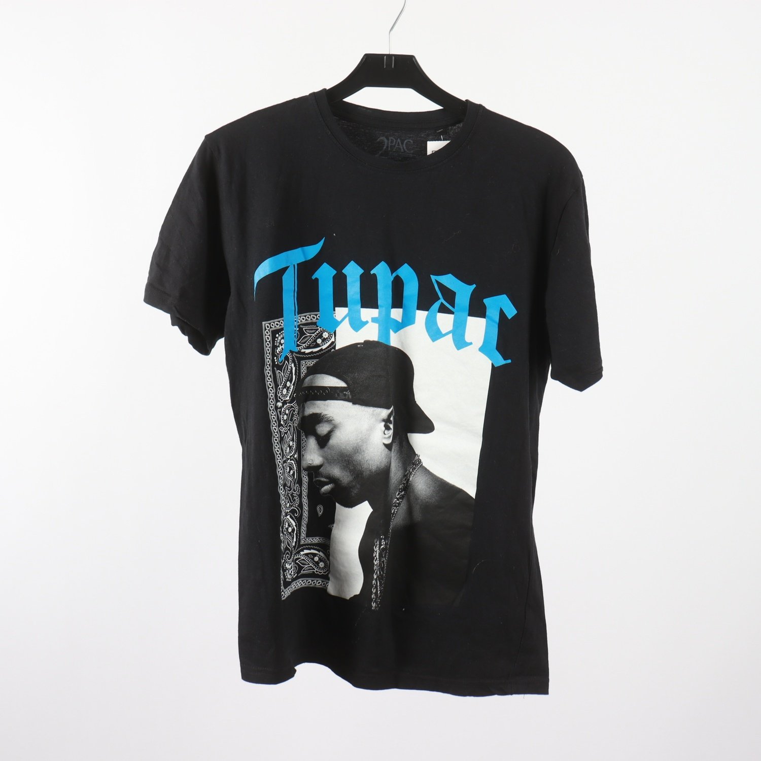 T-shirt, Tupac, svart, stl. S