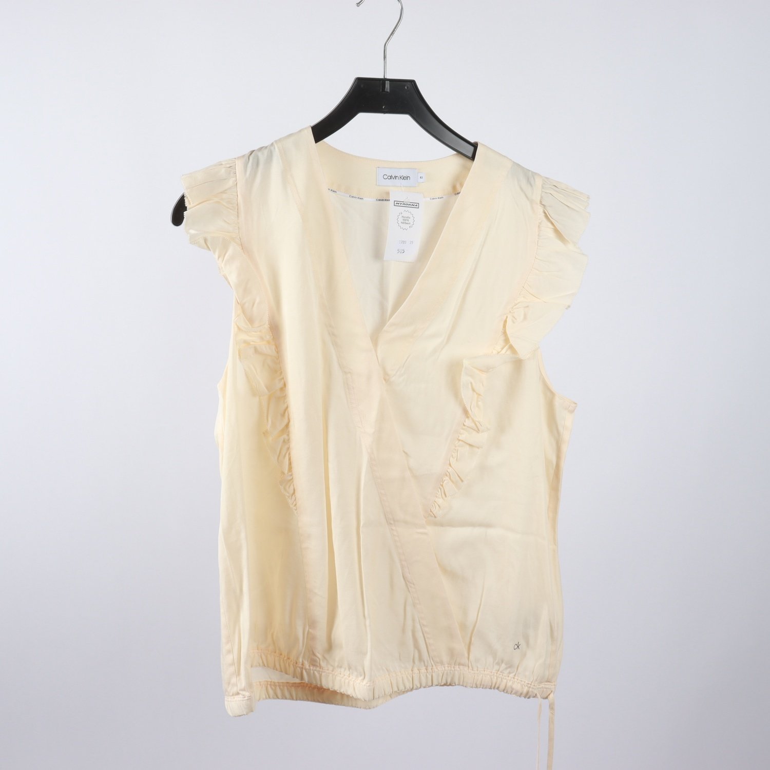 Blus, Calvin Klein, beige, stl. 42