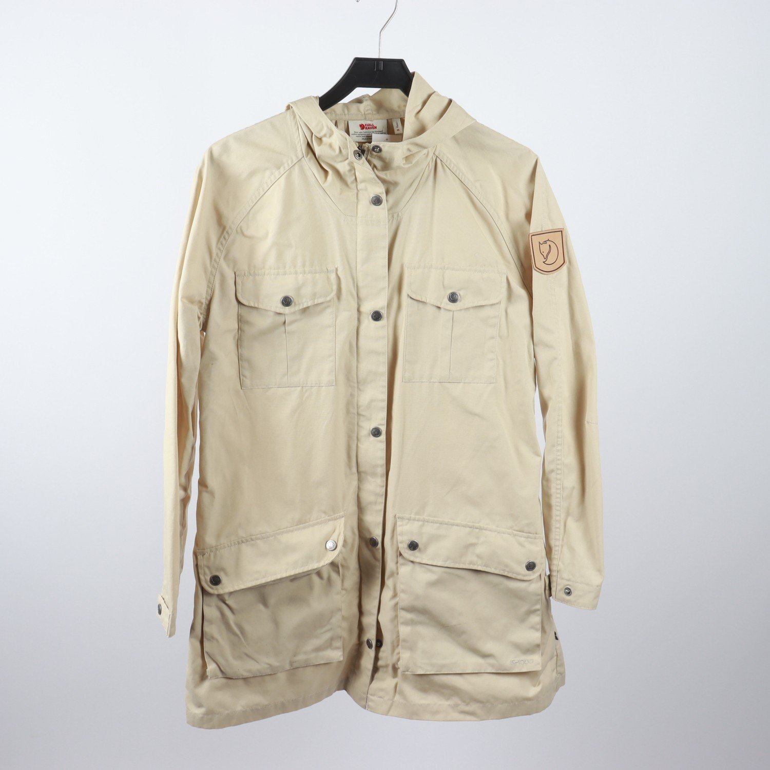 Friluftsjacka, Fjällräven, beige, stl. M