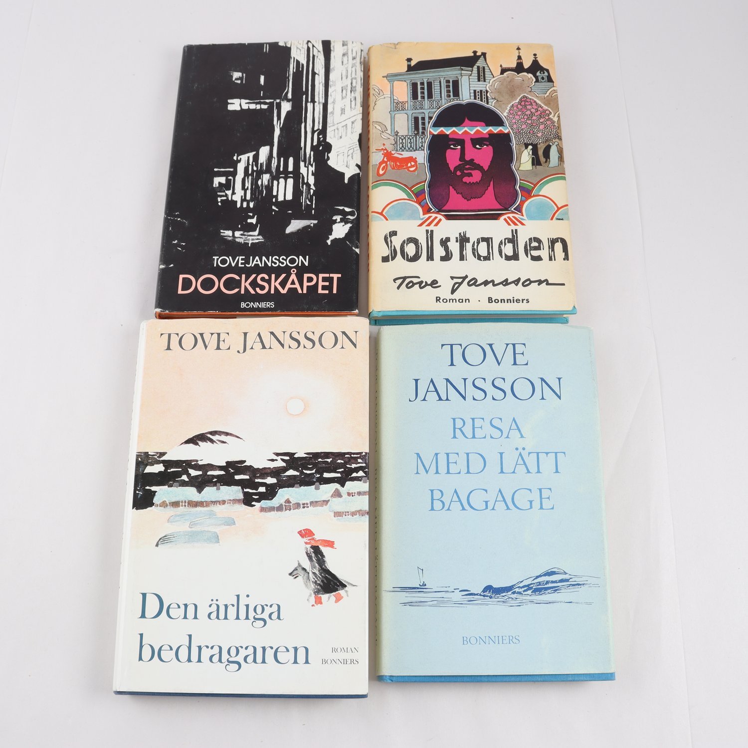 Tove Jansson, bokpaket med 4 volymer