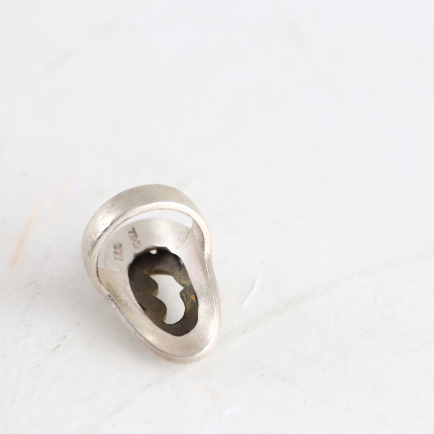 Ring, silver, vikt: 12,9 g