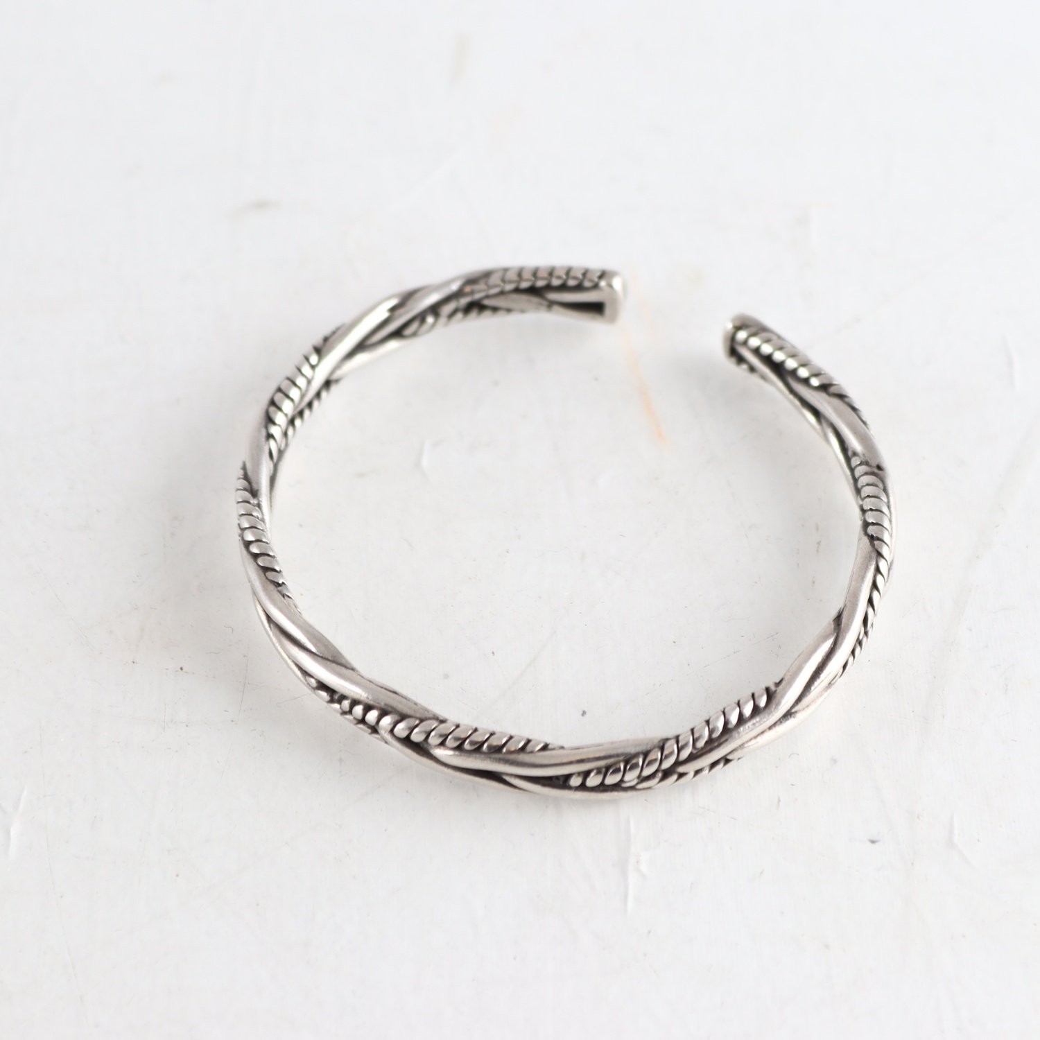 Armband, bangle, silver, vikt: 28,3 g