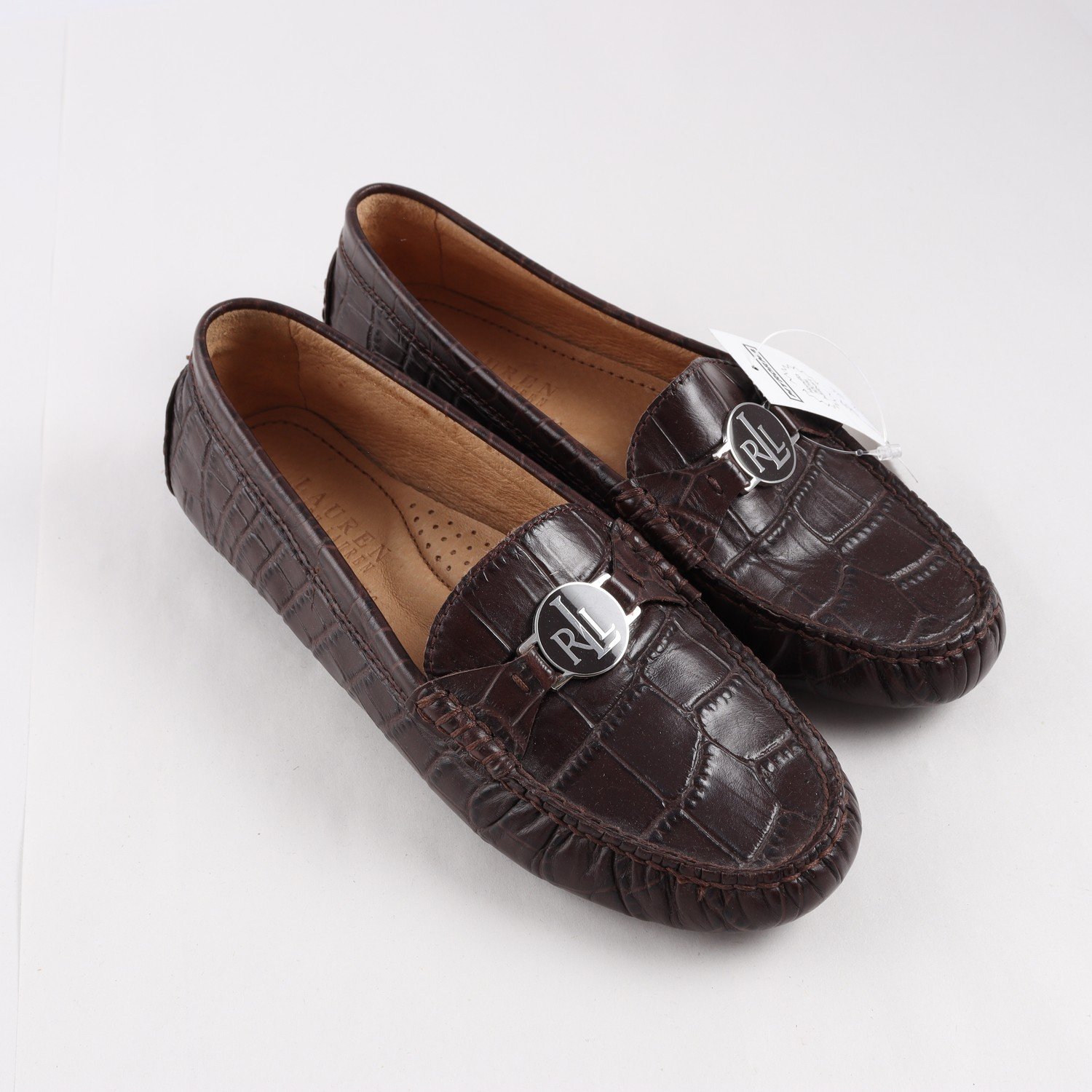 Loafers, Lauren Ralph Lauren, brun, skinn, stl. 37