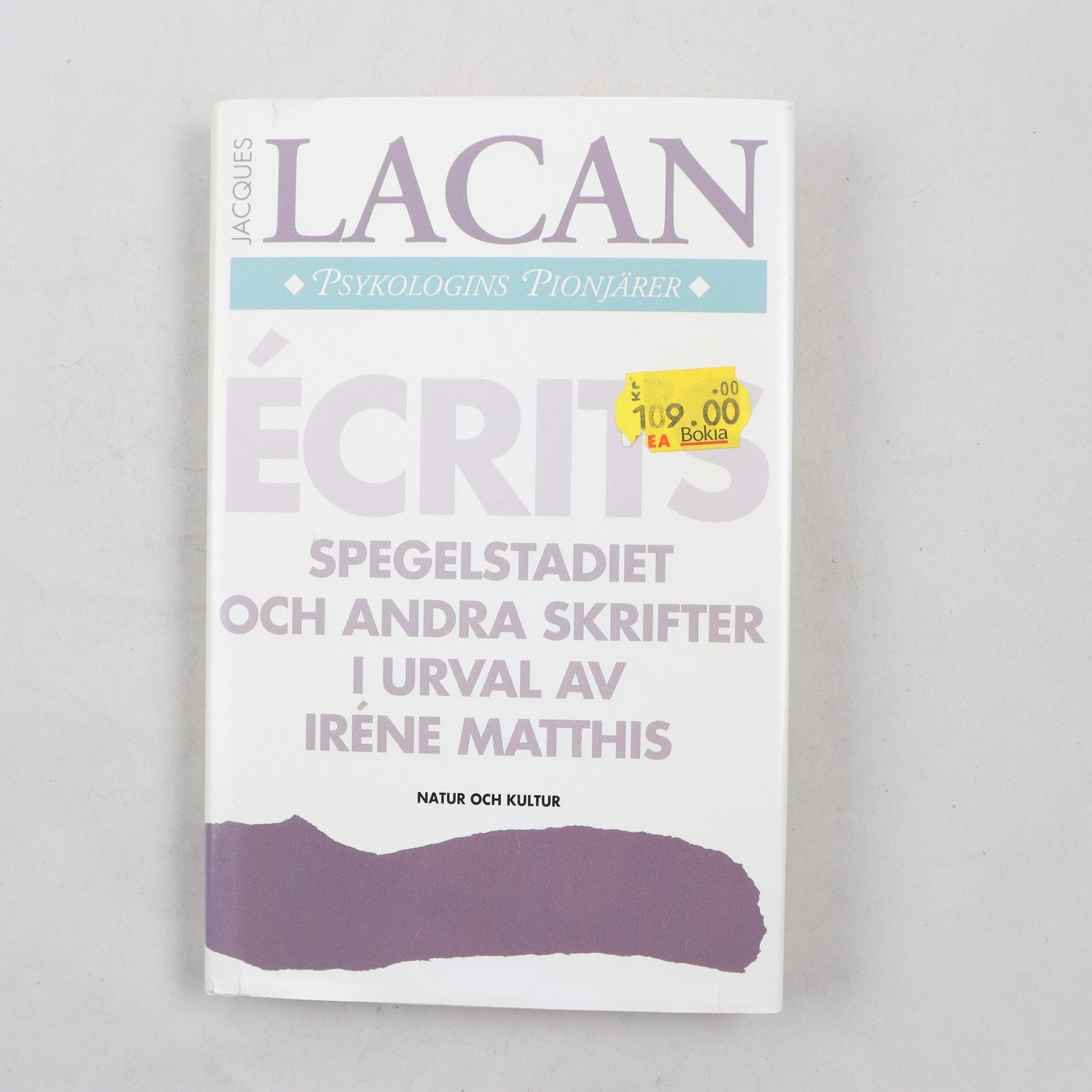 Jacques Lacan, Écrits: Spegelstadiet och andra skrifter