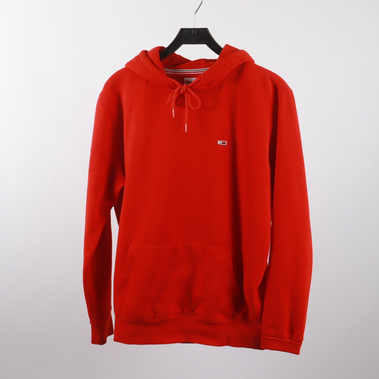 Hoodie, Tommy Hilfiger, röd, stl. M