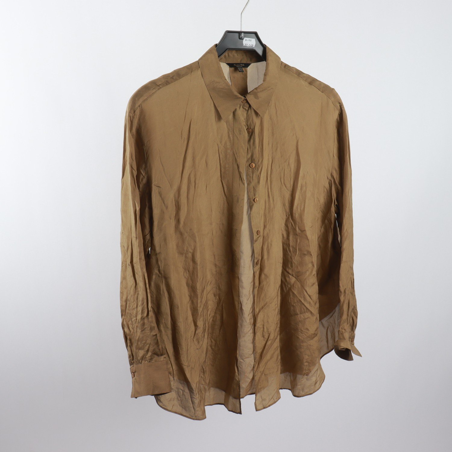 Blus, Massimo Dutti, 100% siden, stl. 42