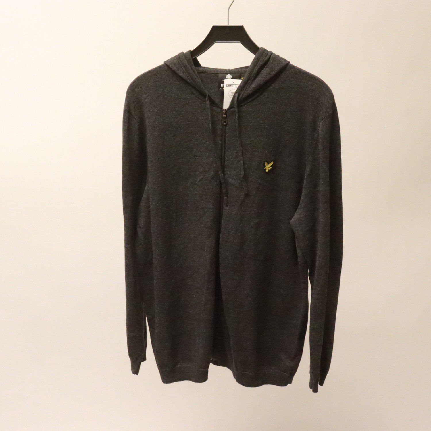 Huvtröja, Lyle & Scott, grå, stl. XL