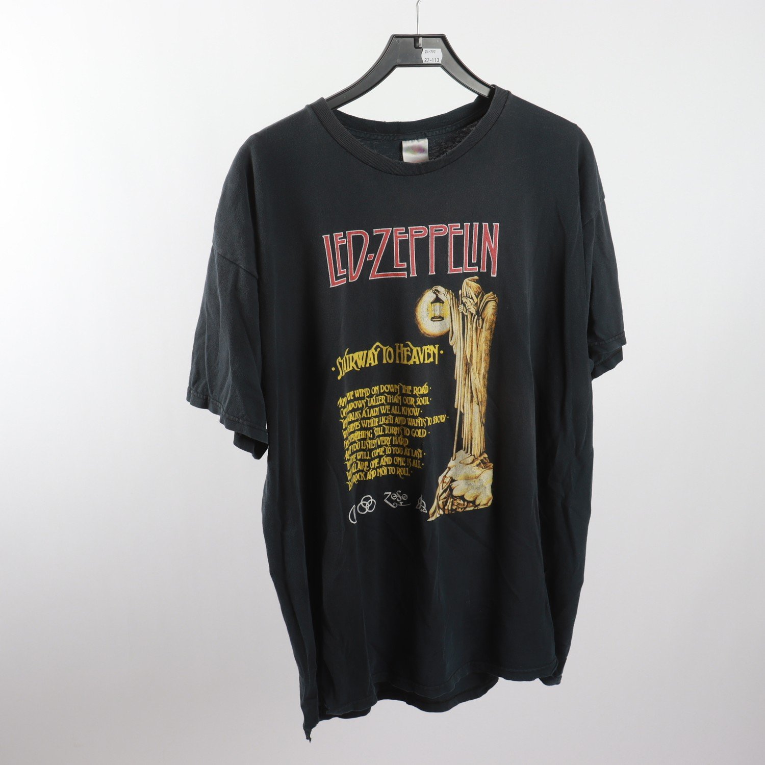 T-shirt, Fruit of the Loom Led Zeppelin, stl. XXL