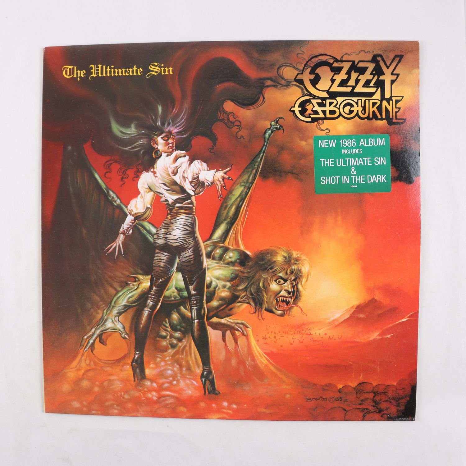 LP Ozzy Osbourne, The Ultimate Sin