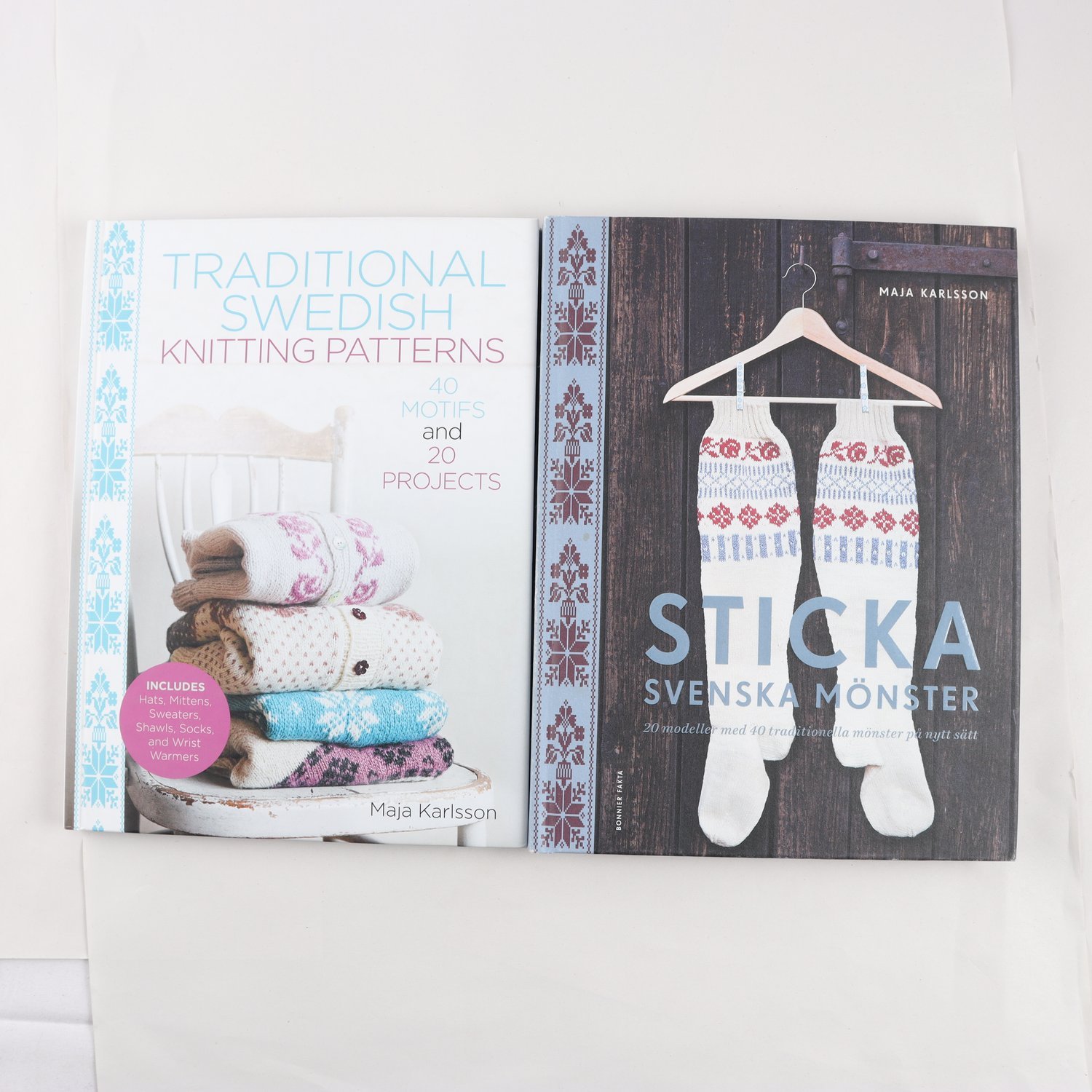 Sticka svenska mönster + Traditional Swedish Knitting Patterns