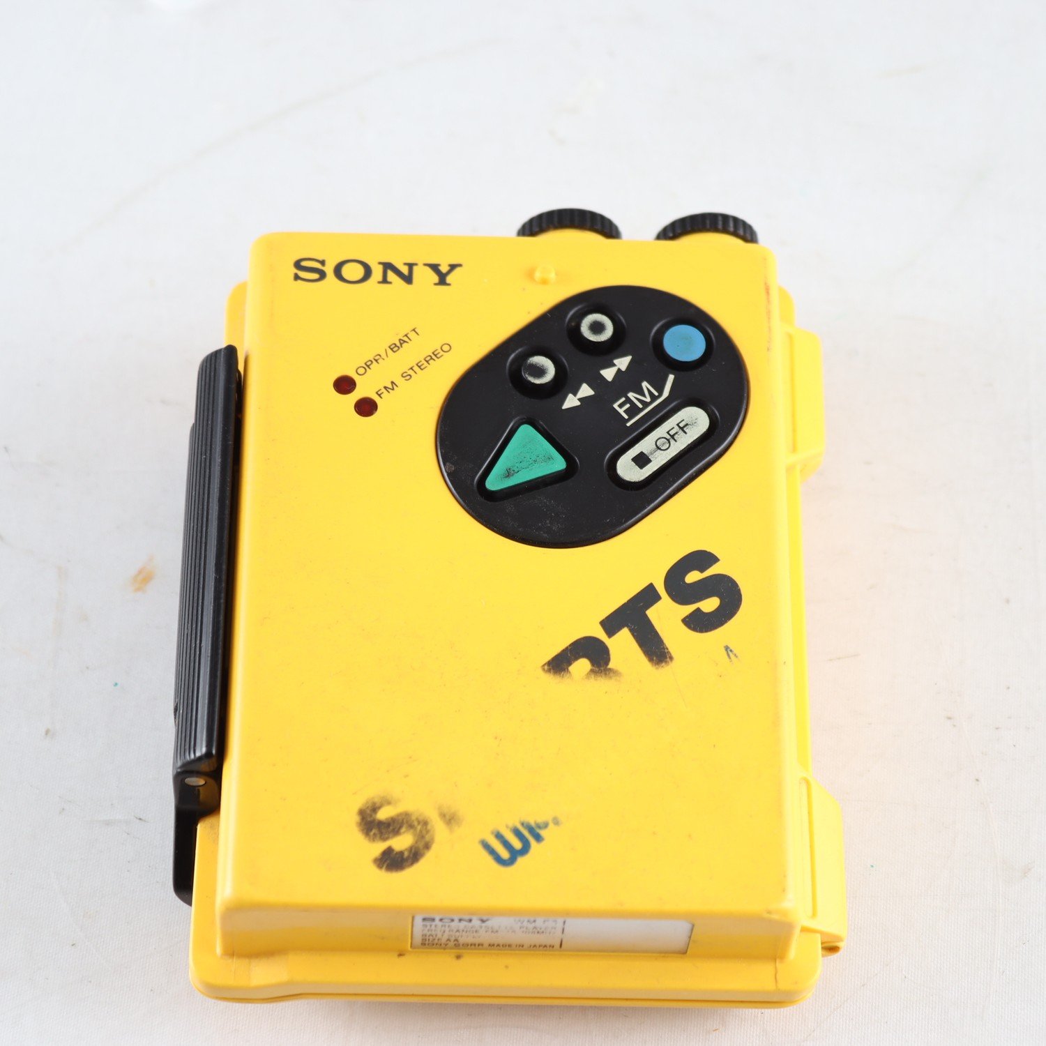 Kassettbandspelare, Sony Walkman Sports. Repobjekt