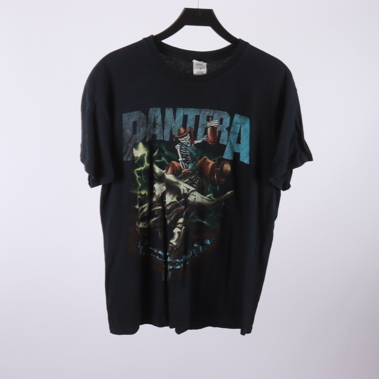 T-shirt med tryck, Gildan, Pantera, svart, stl. L