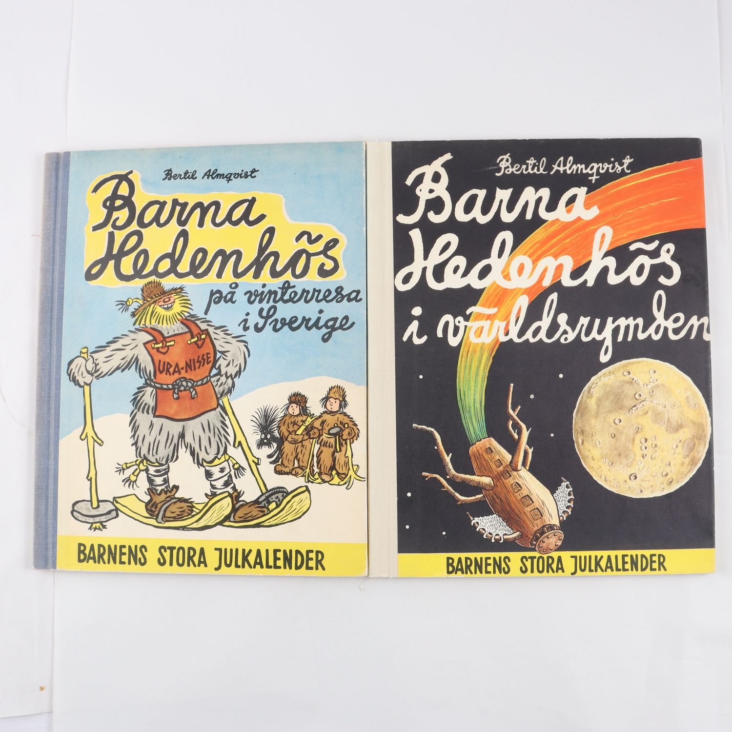 Bertil Almqvist, Barna Hedenhös, 4 volymer, utgivna 1958-61