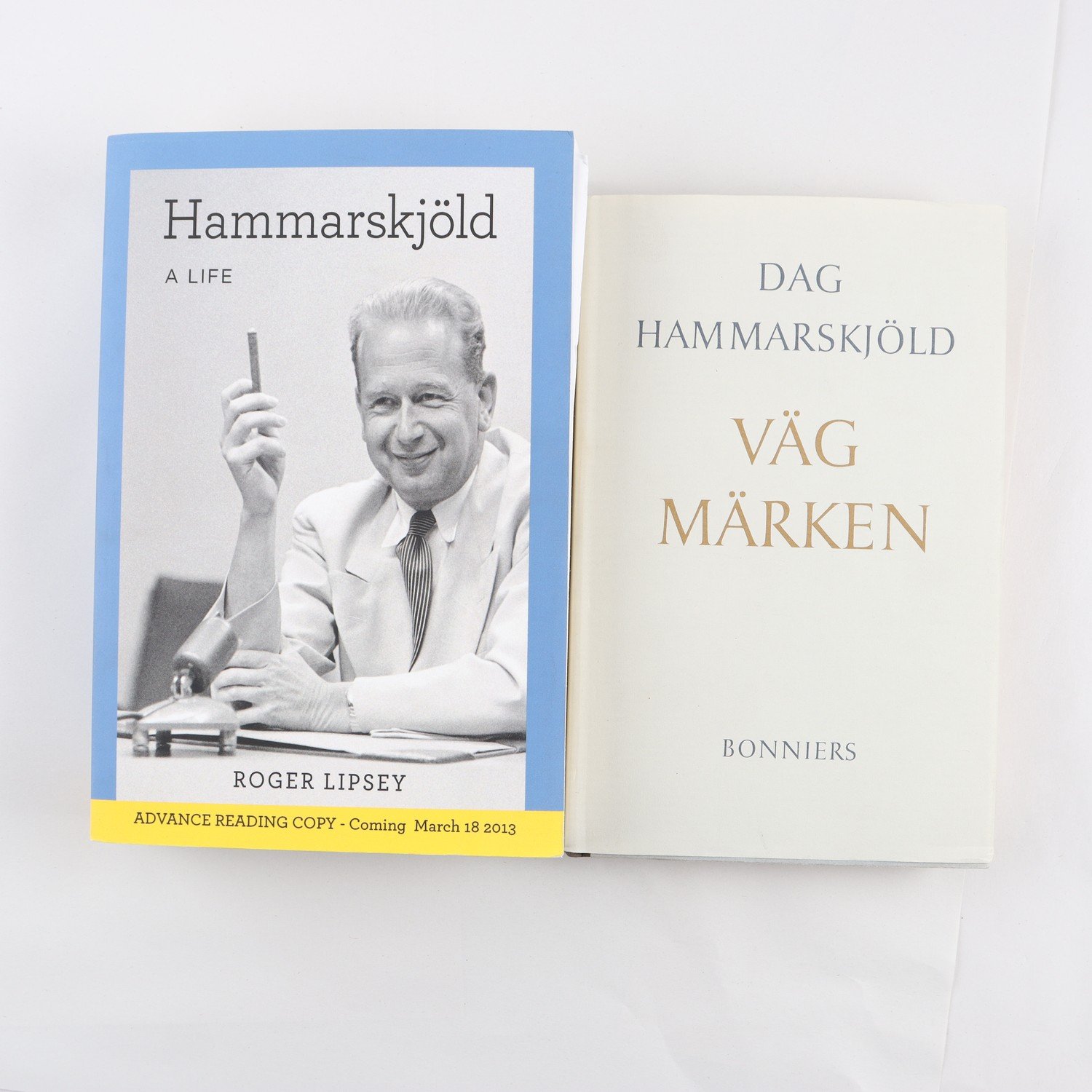 Dag Hammarskjöld, Vägmärken + Hammarskjöld: A Life, Roger Lipsey
