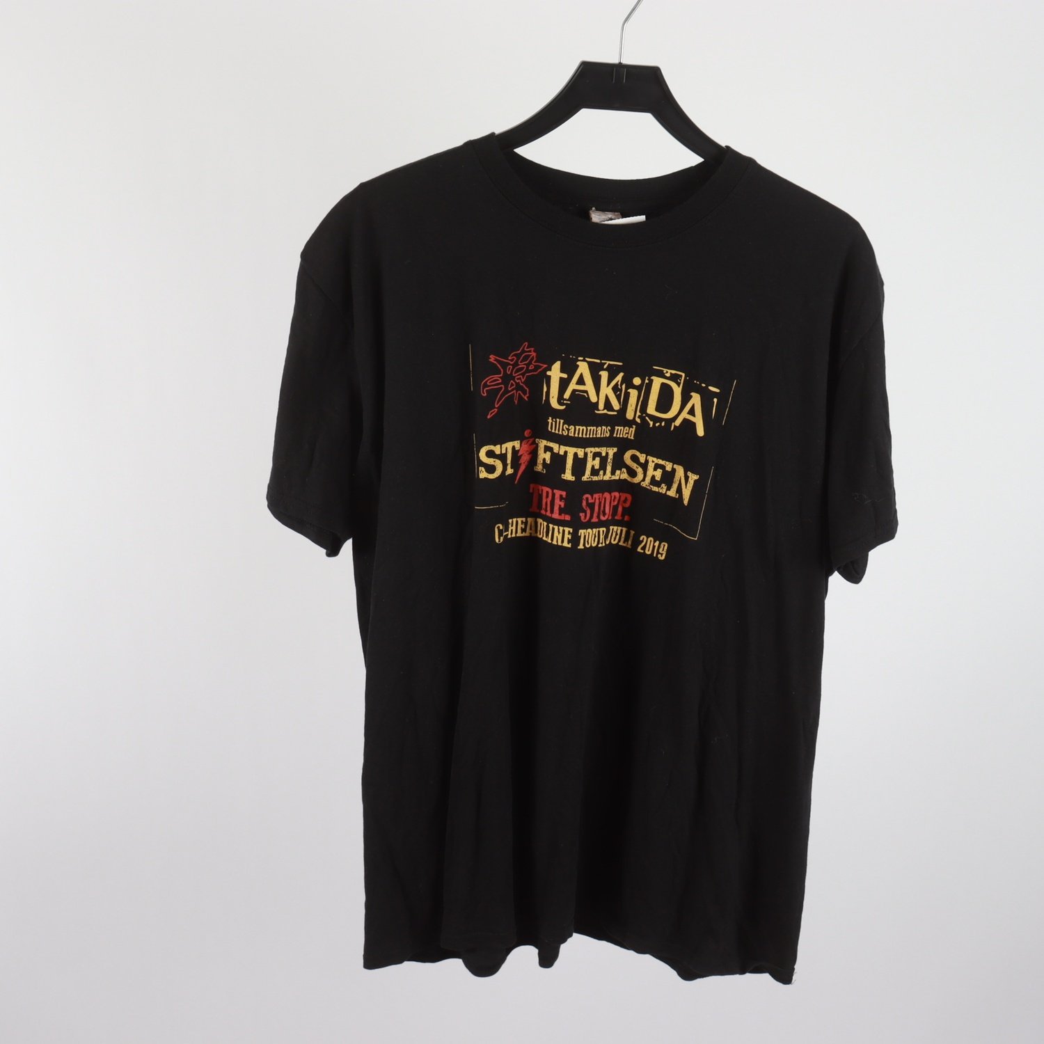T-shirt, Takida, svart, stl. XL