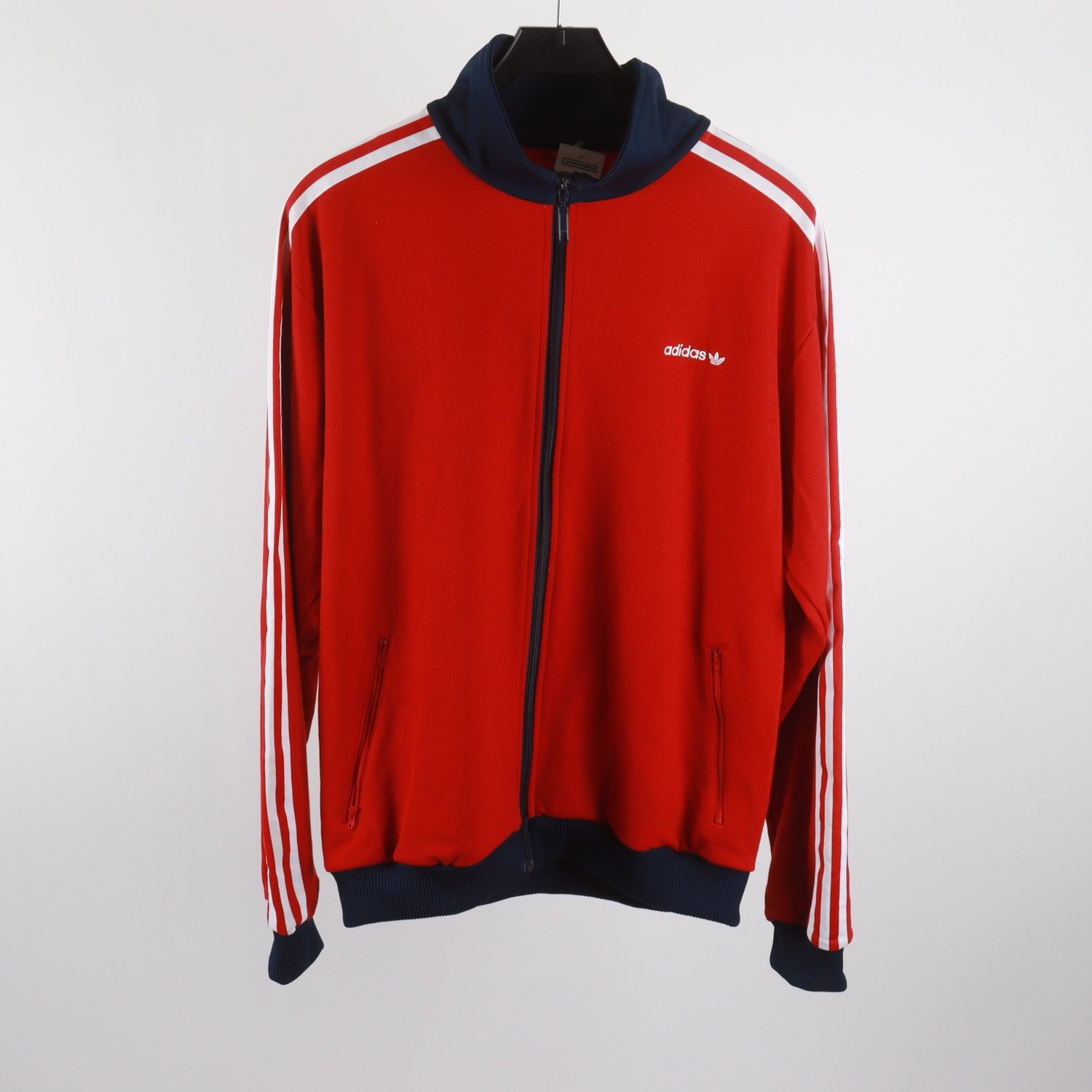 Sportjacka, Adidas, röd, stl. XL