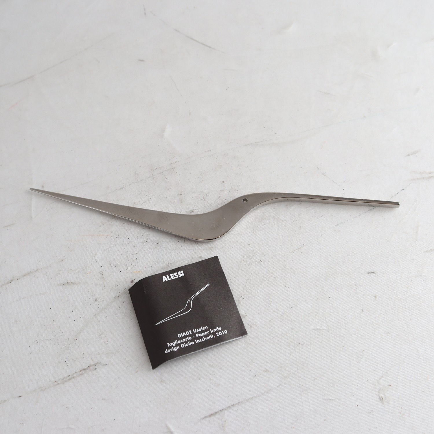 Brevkniv, rostfritt stål, ”GIA02”, Alessi.