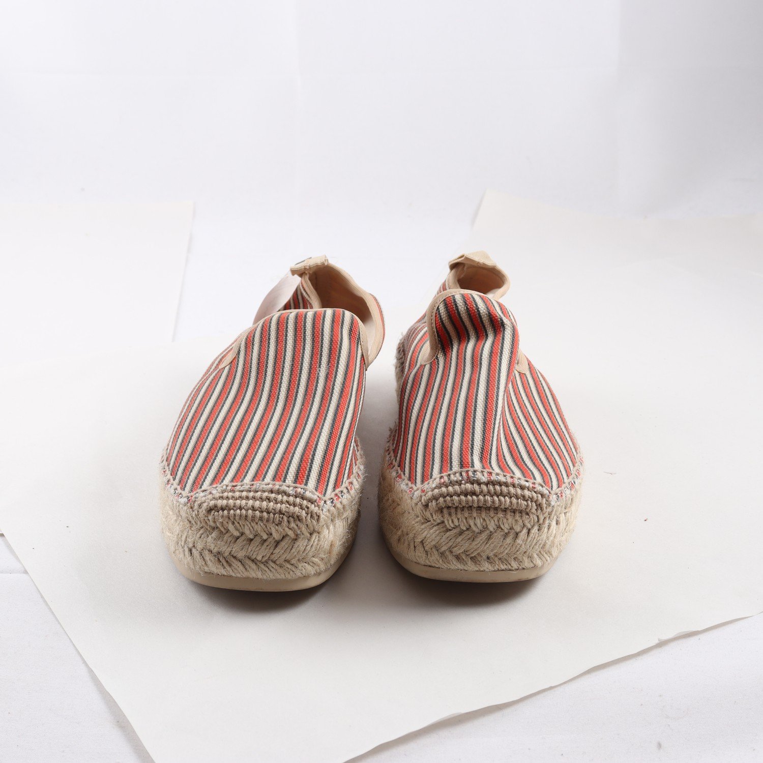 Espadrillos, Arket, randig, stl. 39