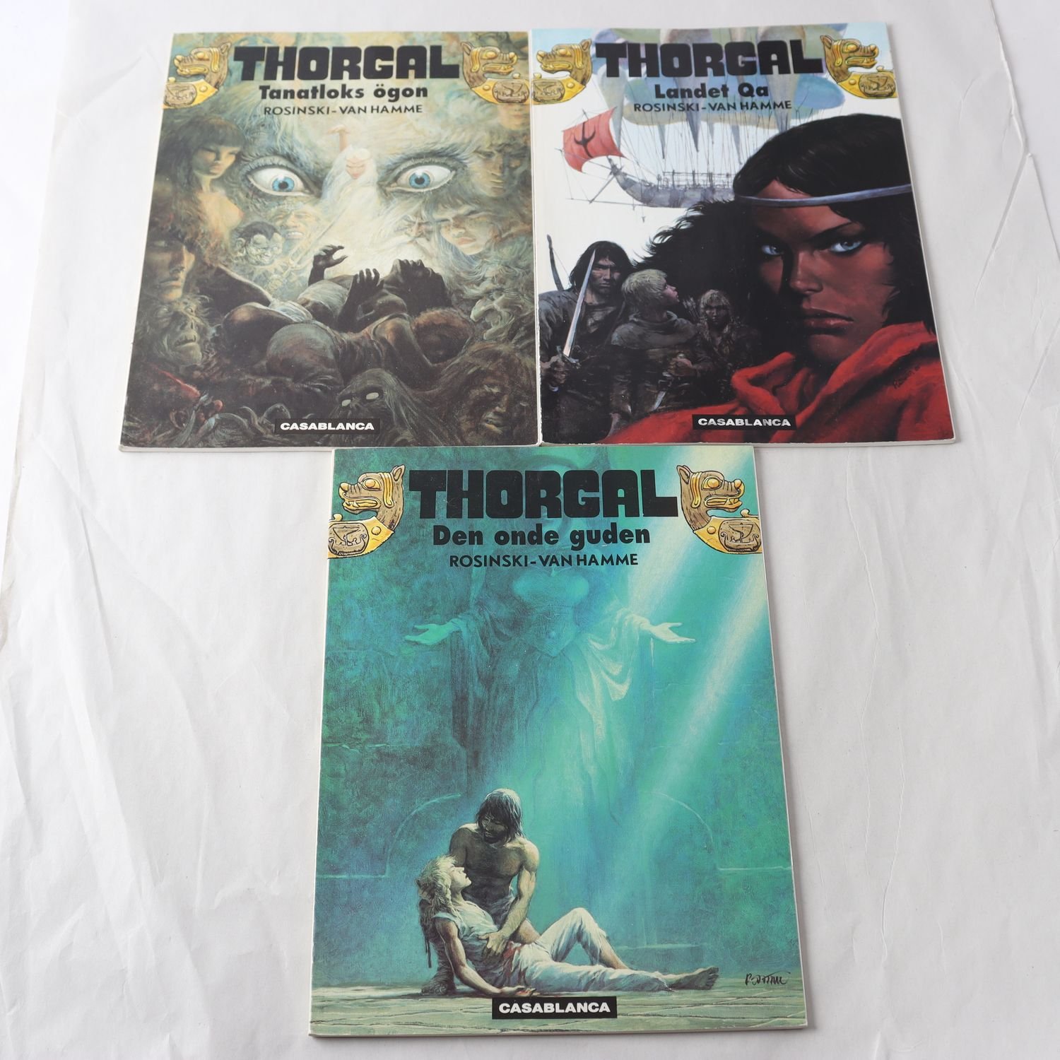 Thorgal, paket med 3 album