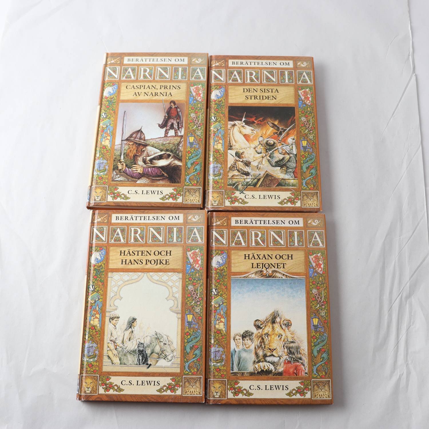 C. S. Lewis, Berättelsen om Narnia, komplett serie med 7 volymer