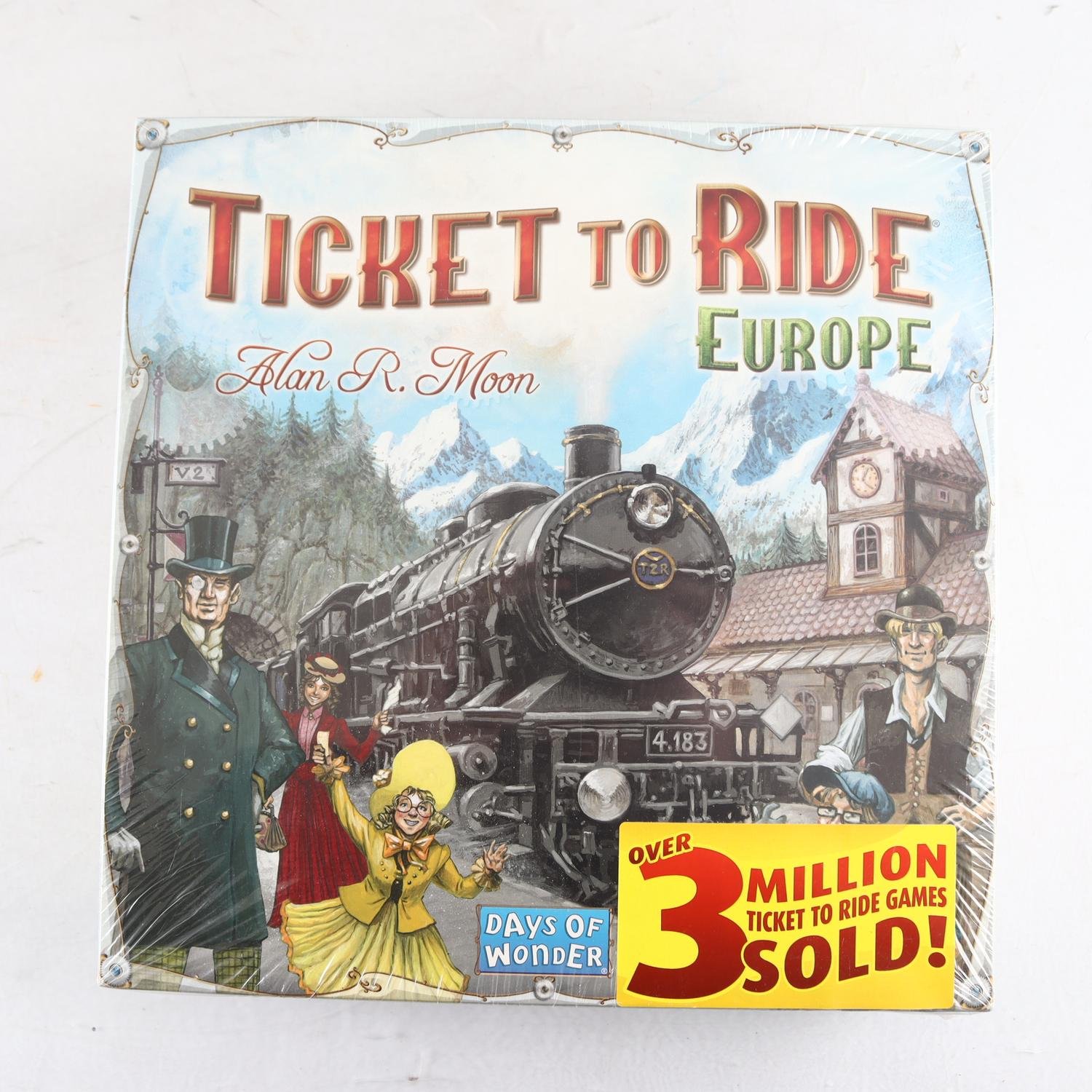 Spel, Ticket to ride, europe.